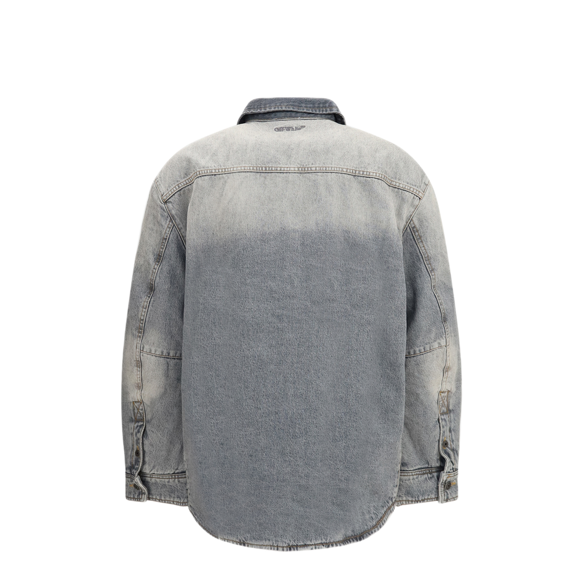 MAYFEYR - Off-White - Oversized Workwear Denim Shirt - OMYD05WF26DEN00100020
