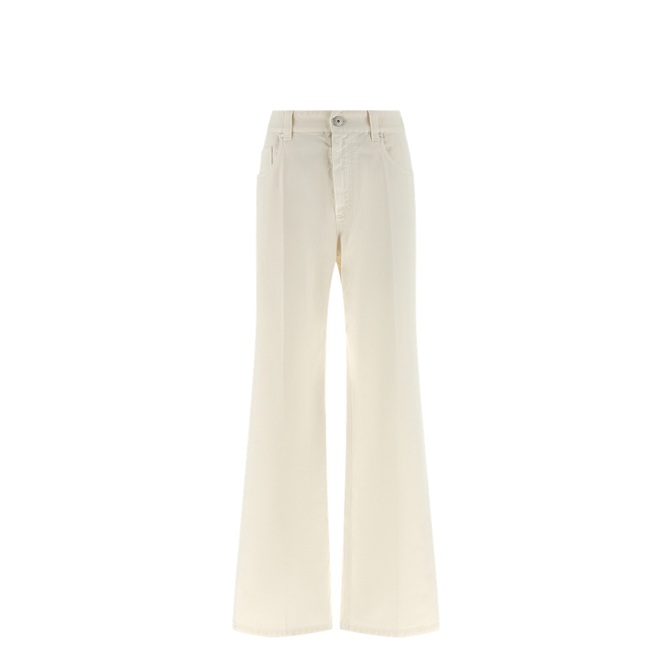 Contemporary Loose Jeans White