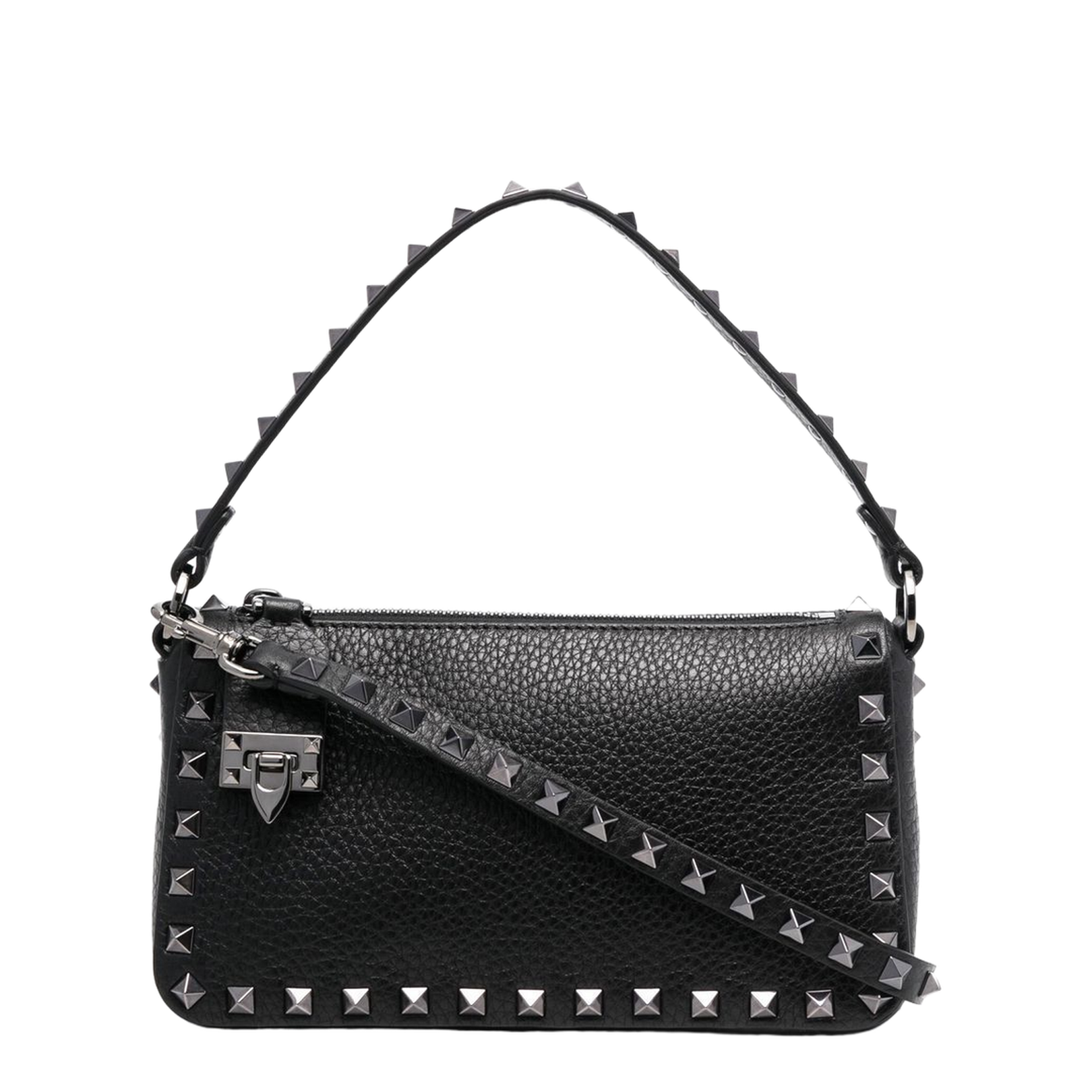 Rockstud Small Leather Shoulder Bag