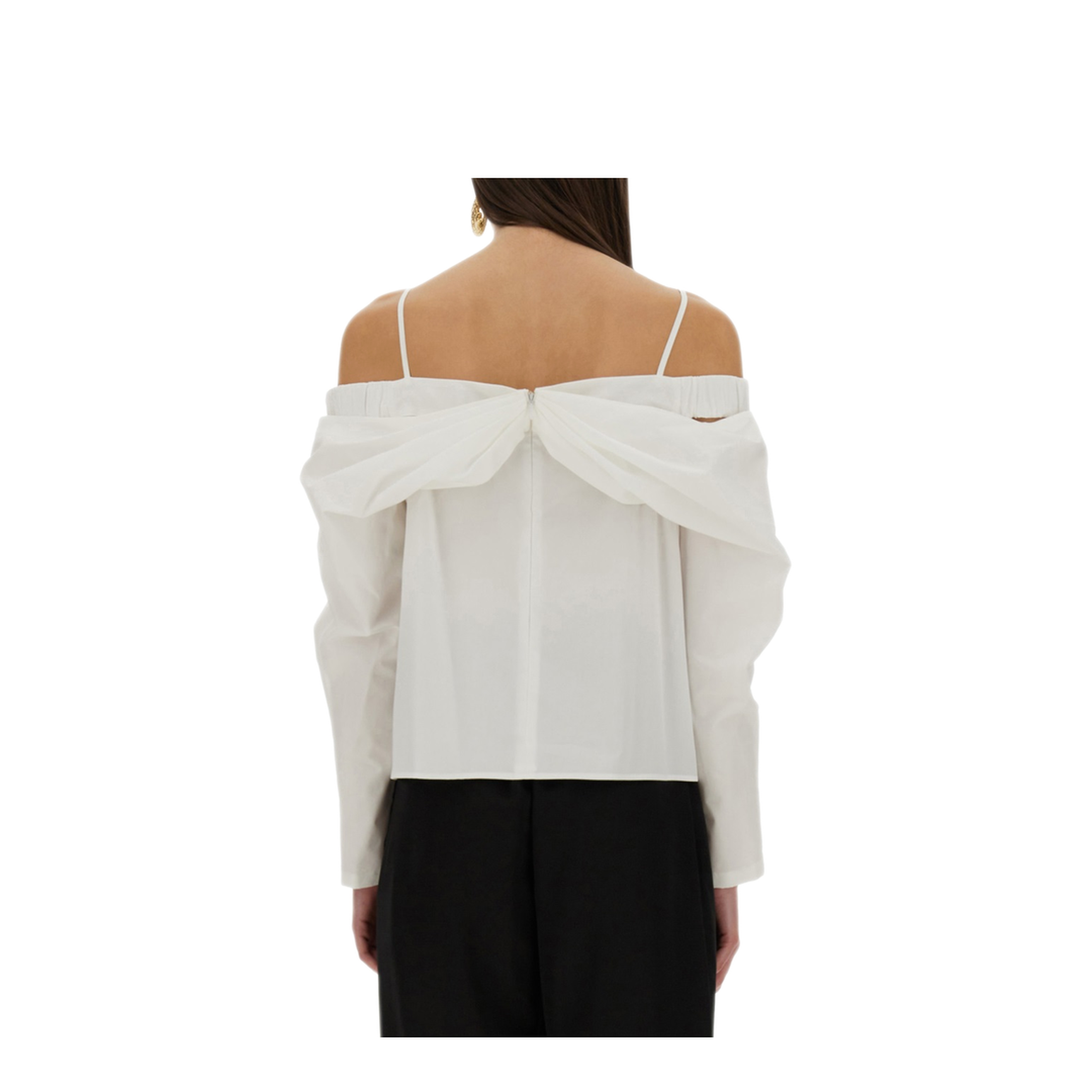 MAYFEYR - NINA RICCI - Off Shoulder Shirt - 25PCTO008CO1077U1000