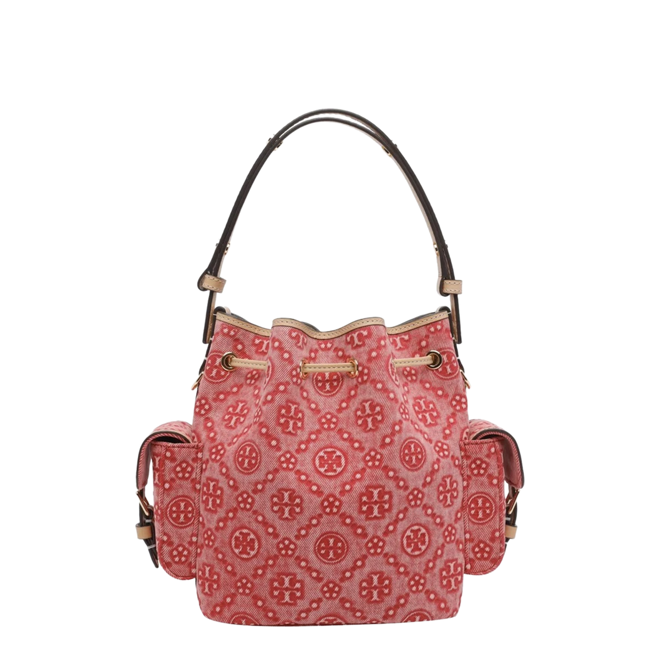 Denim T Monogram Bucket Bag