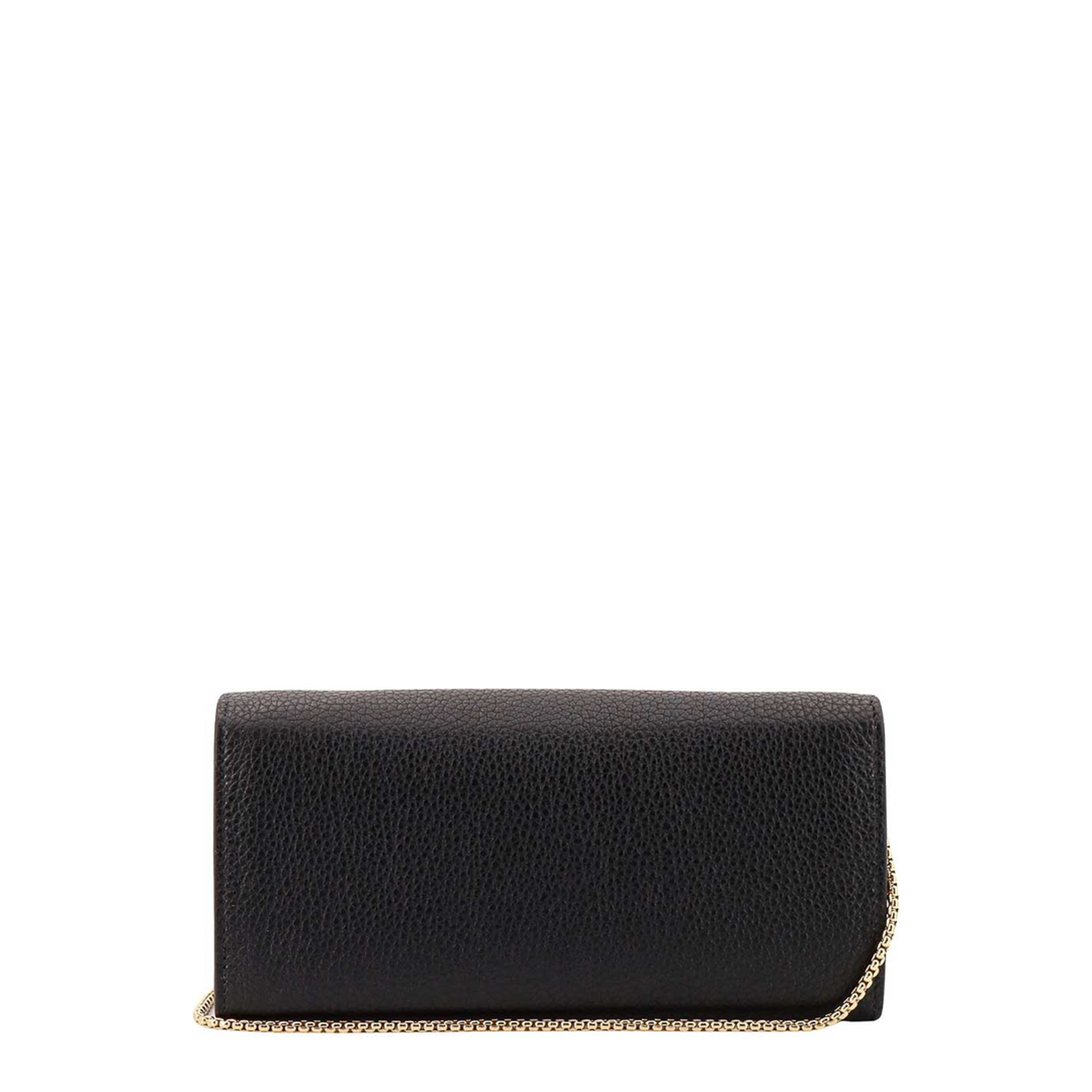 Leather Wallet with Iconic Gancini Detail