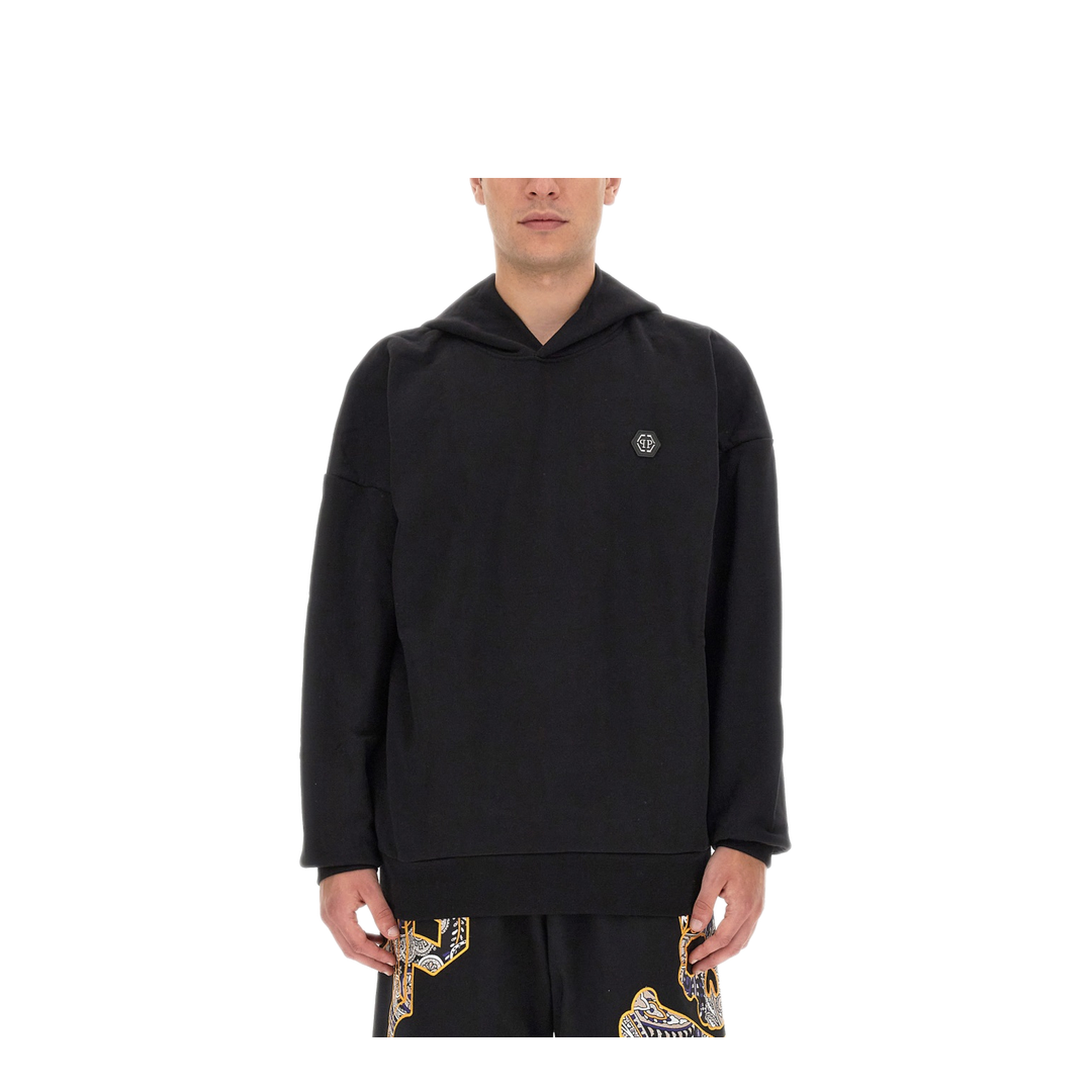 MAYFEYR - PHILIPP PLEIN - Hoodie Black Oversize Fit - MJB3071PJ0002N02