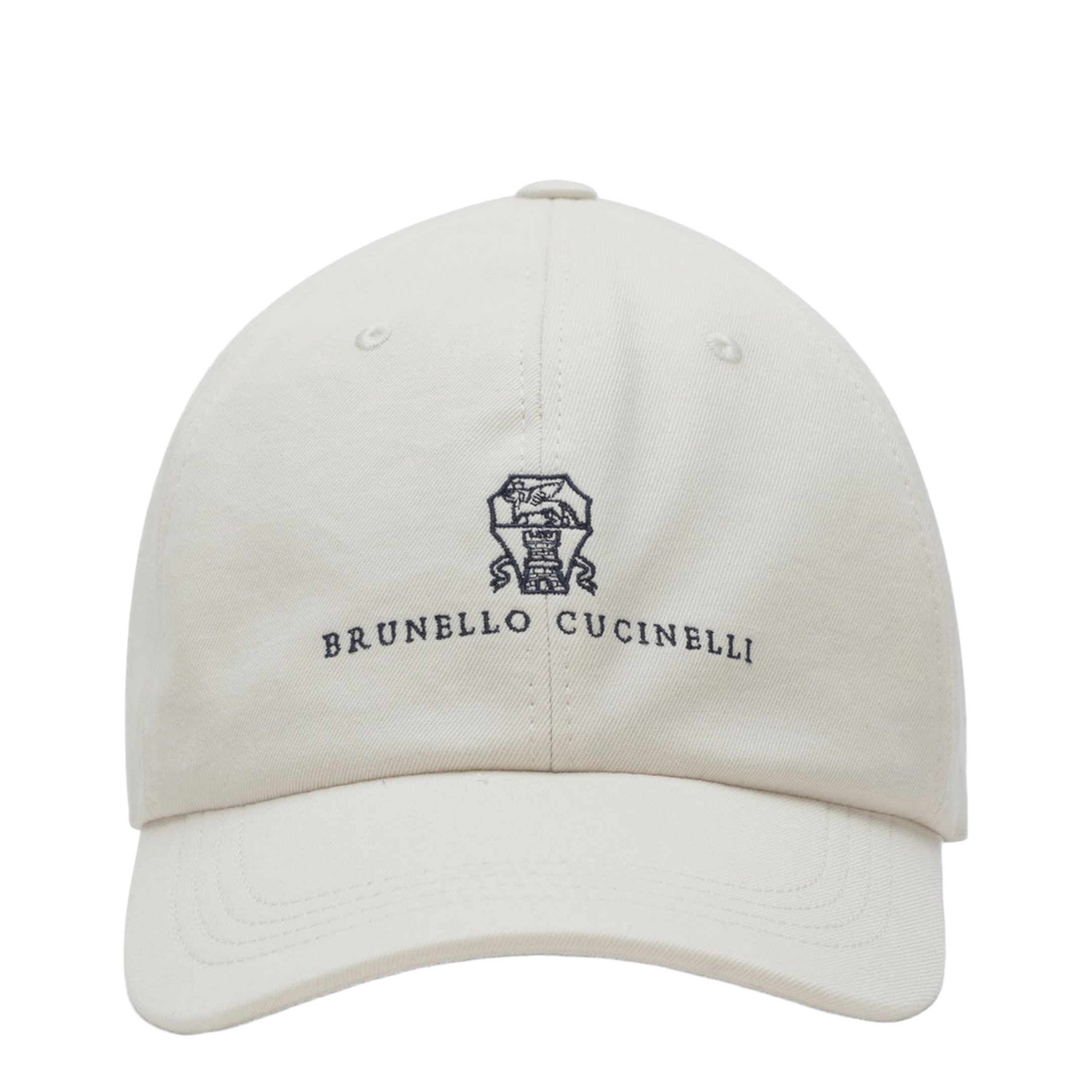 White Cotton Baseball Cap