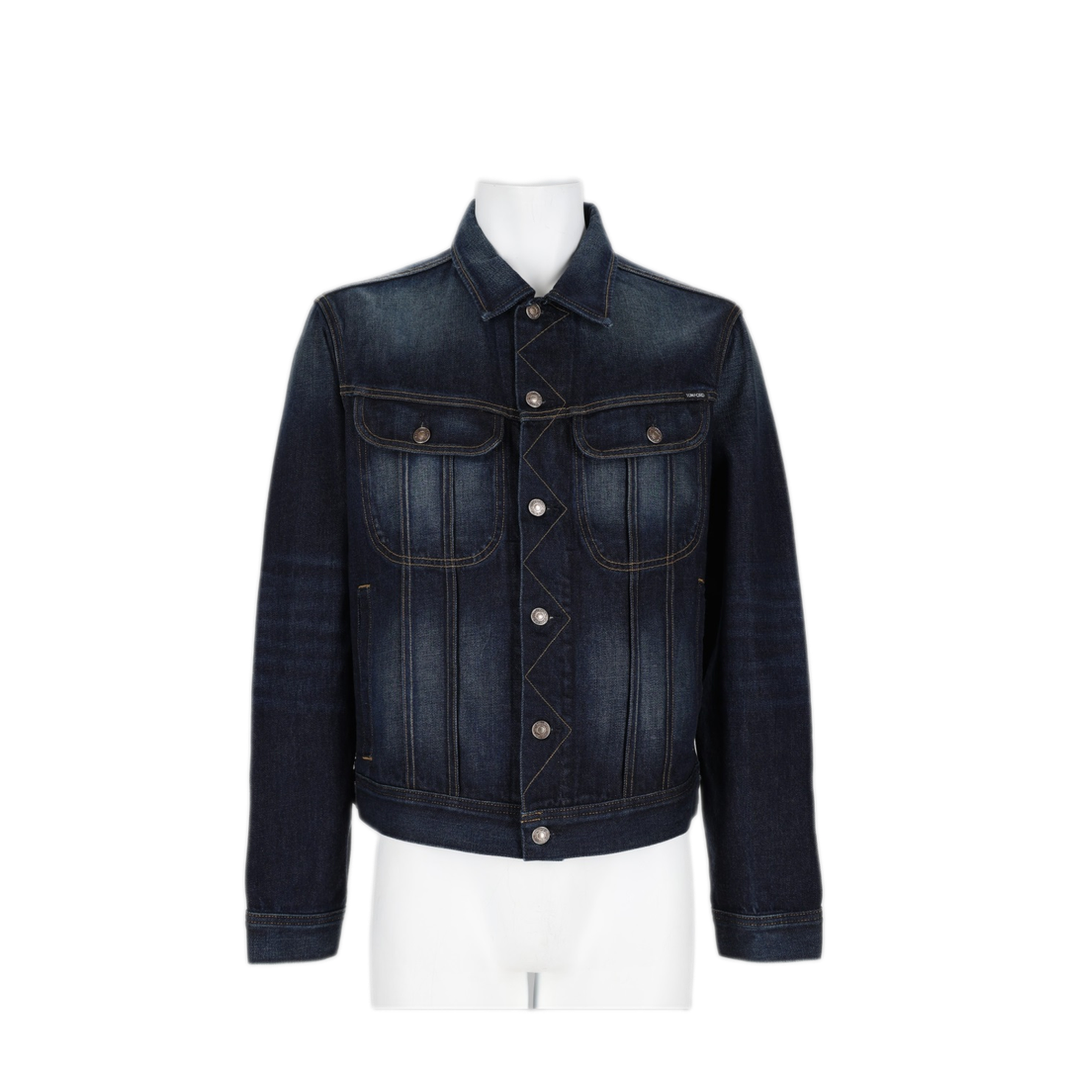MAYFEYR - Tom Ford - Cotton Lyocell Blue Jacket - DJI001DMC101UBO