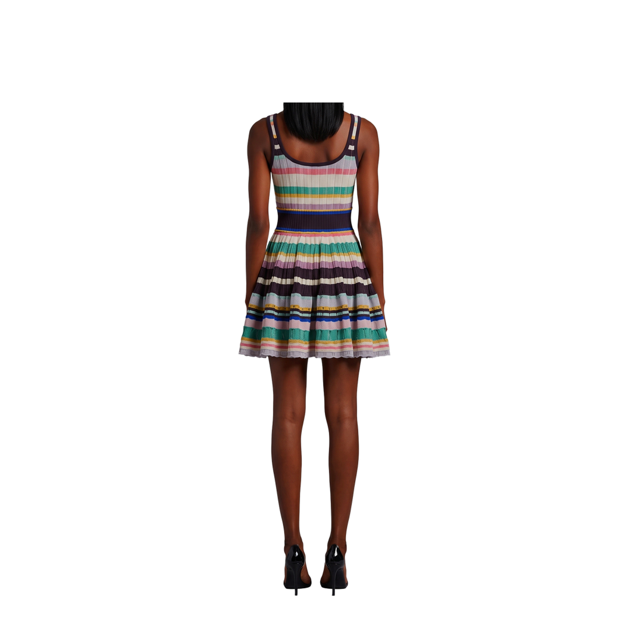 MAYFEYR - Alaia - Multicolour Crinoline Mini Dress - AA9R3100K226D910