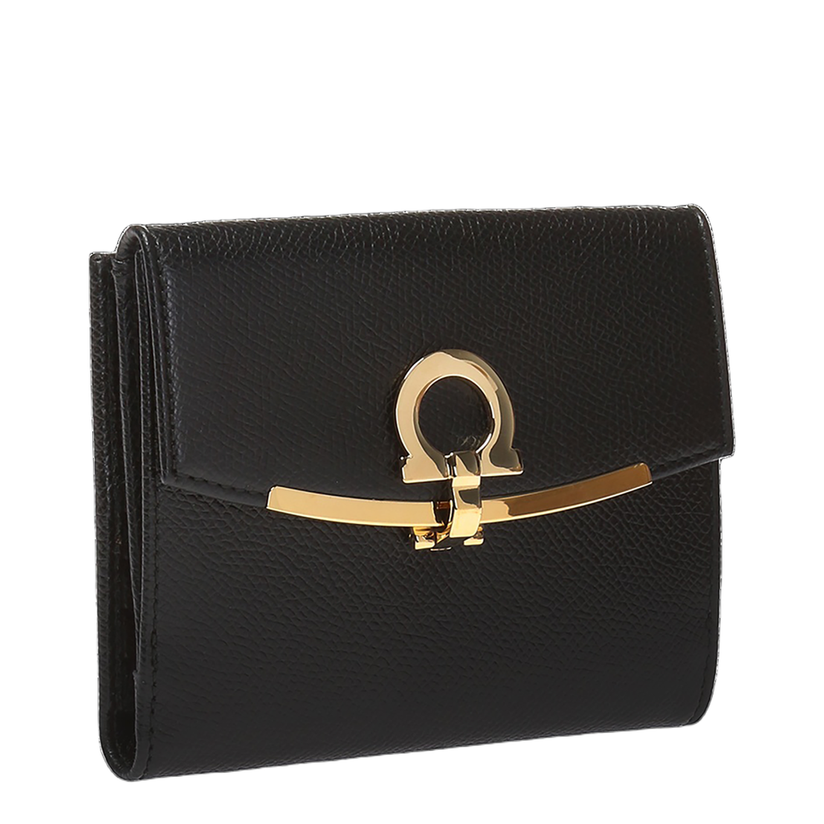 Wallet with a decorative clasp