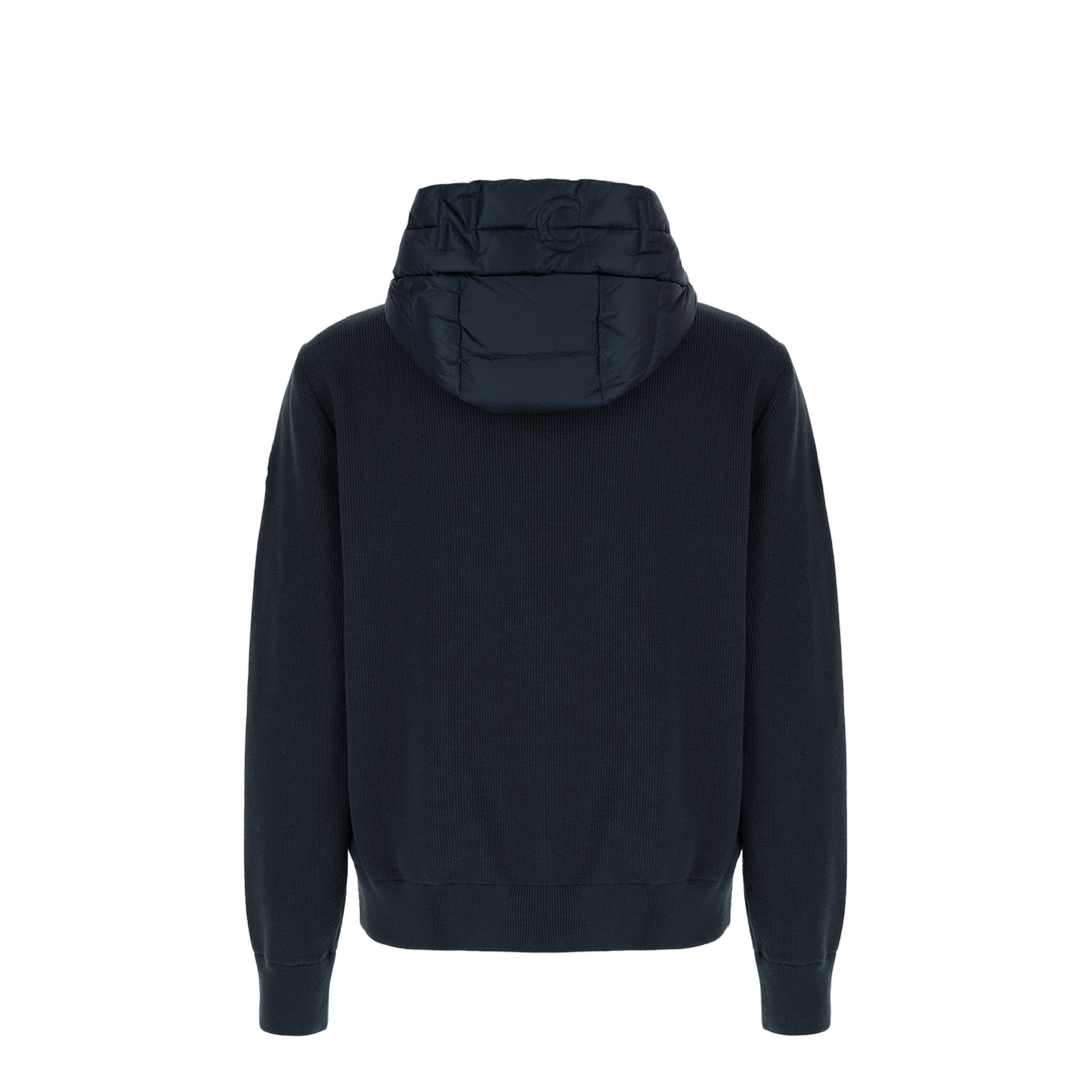 MAYFEYR - Moncler - Regular Fit Down Padded Virgin Wool Zip Cardigan - 9B00006M1131776