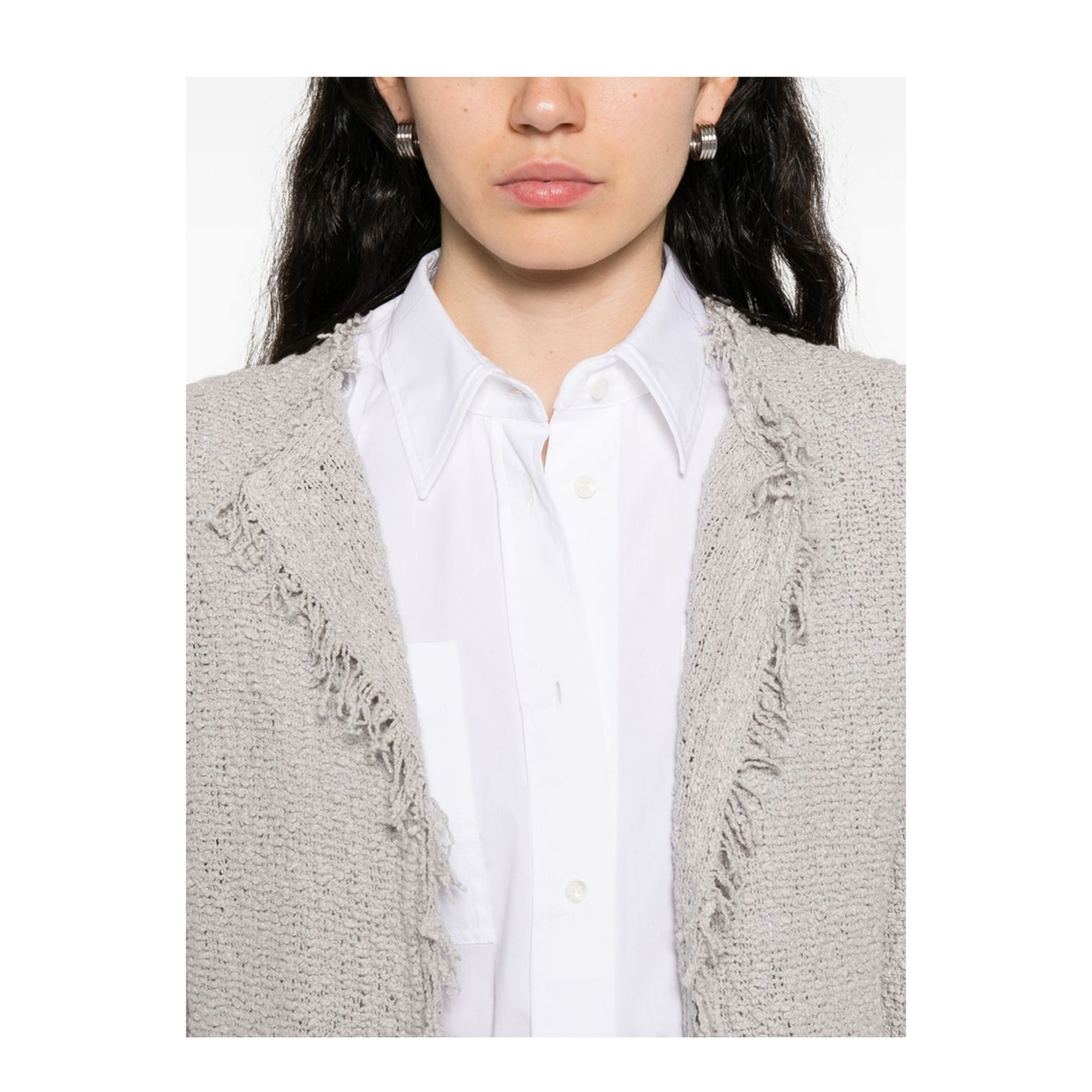 Cotton Jacket - Light Grey