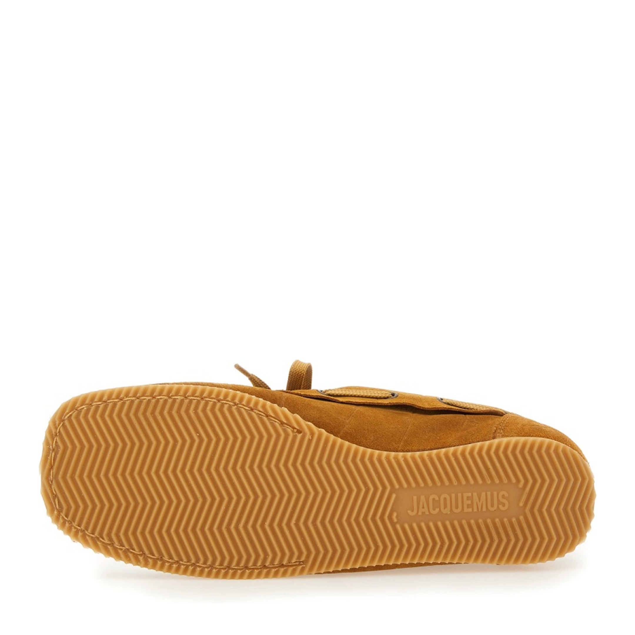 Laced Up Shoes - Camel