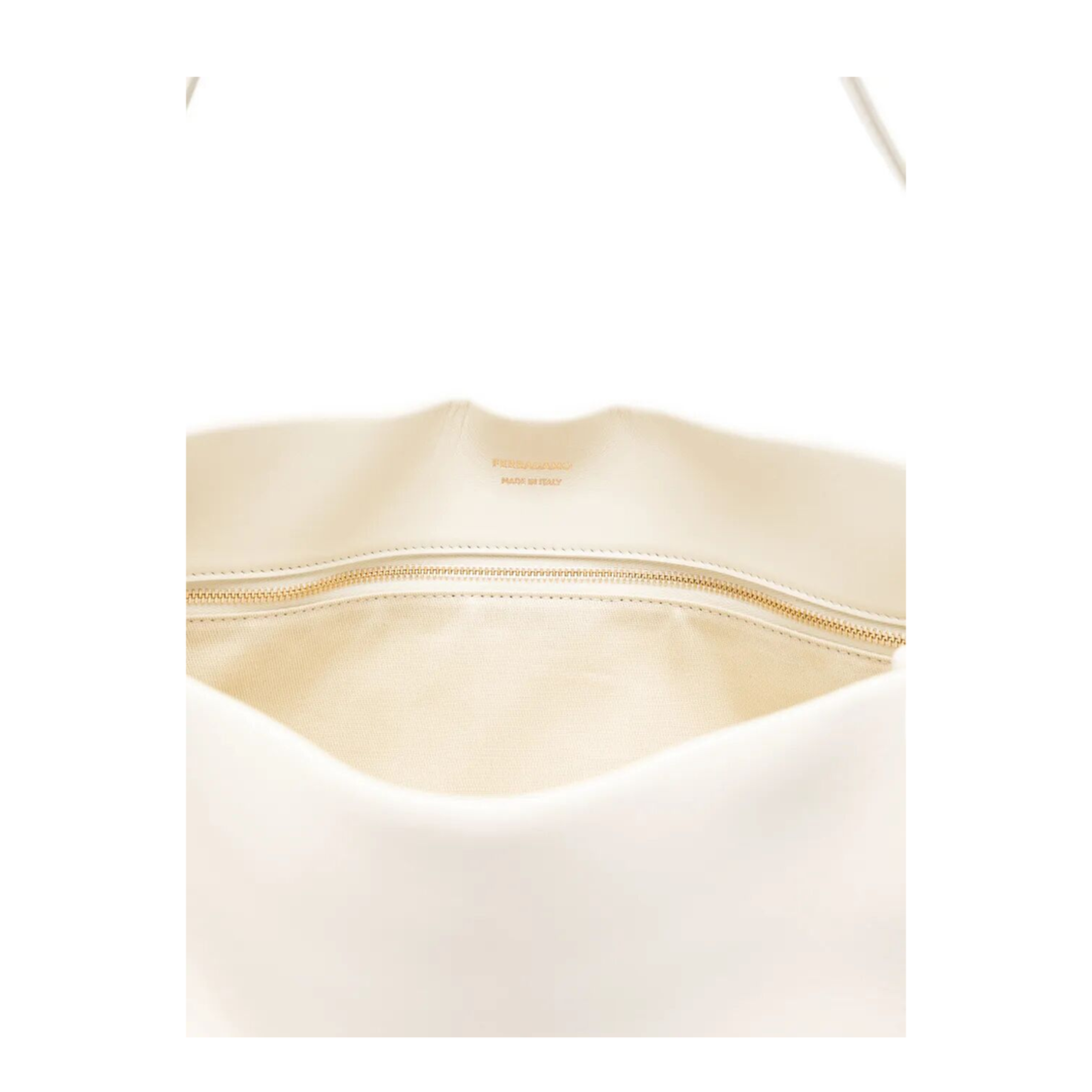 Buckle-Detail Medium Shoulder Bag