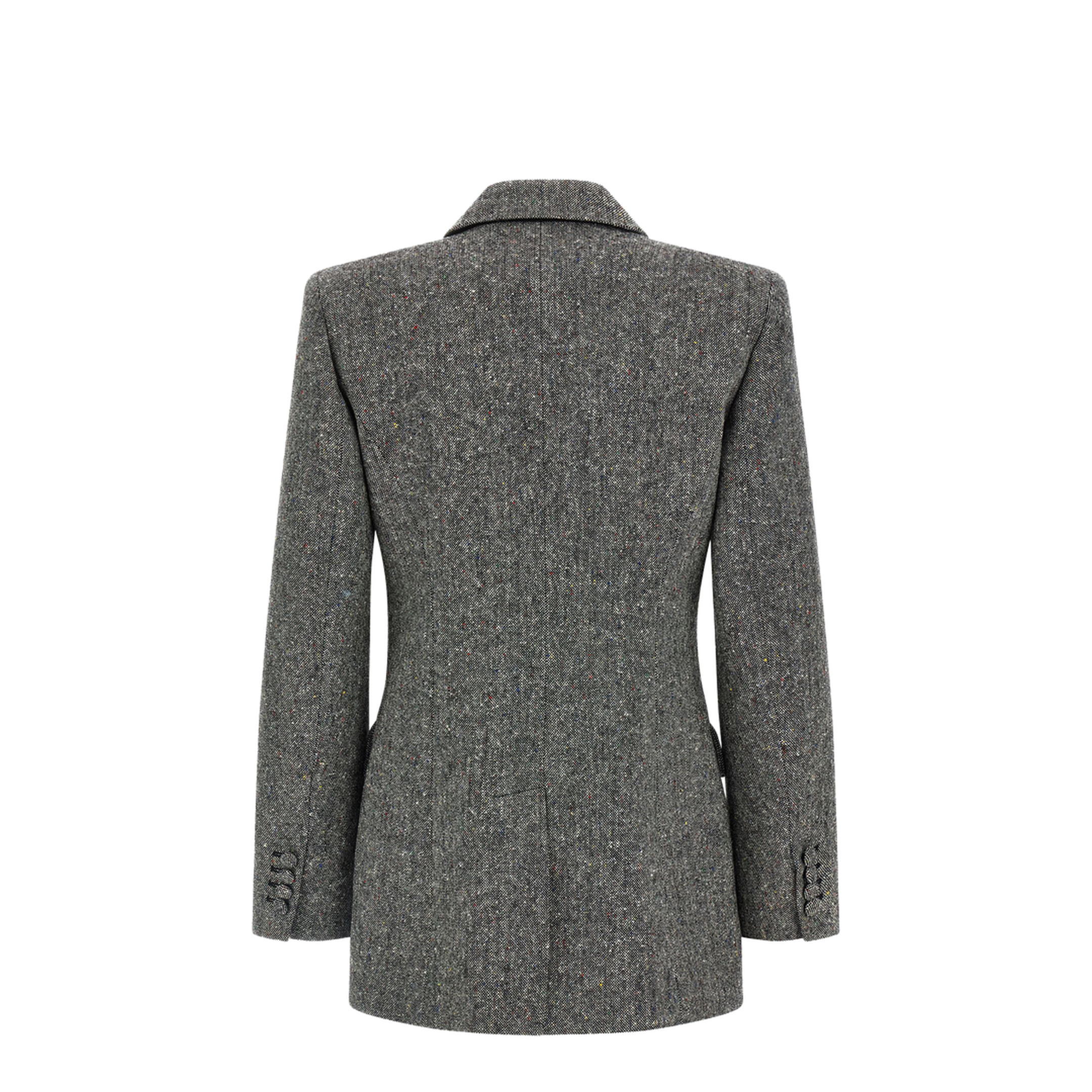 Double Breasted Blazer Grey