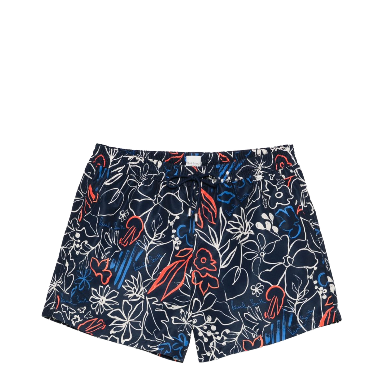 Navy Blue Elasticated Drawstring Waistband Swimwear