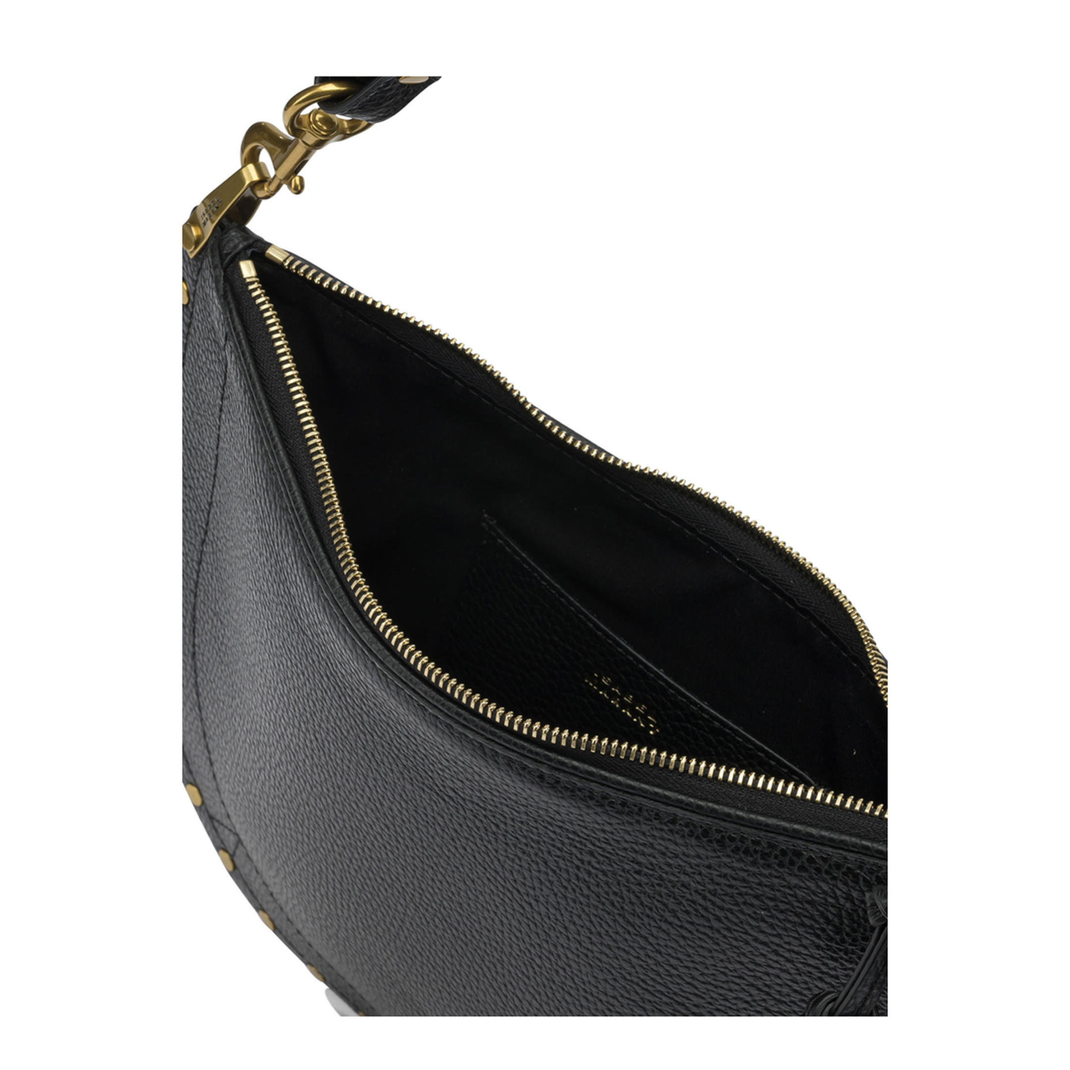 MAYFEYR - Isabel Marant - Oskan Soft Zip Medium Shoulder Bag - 25ABF0066FAC3C22M01BK