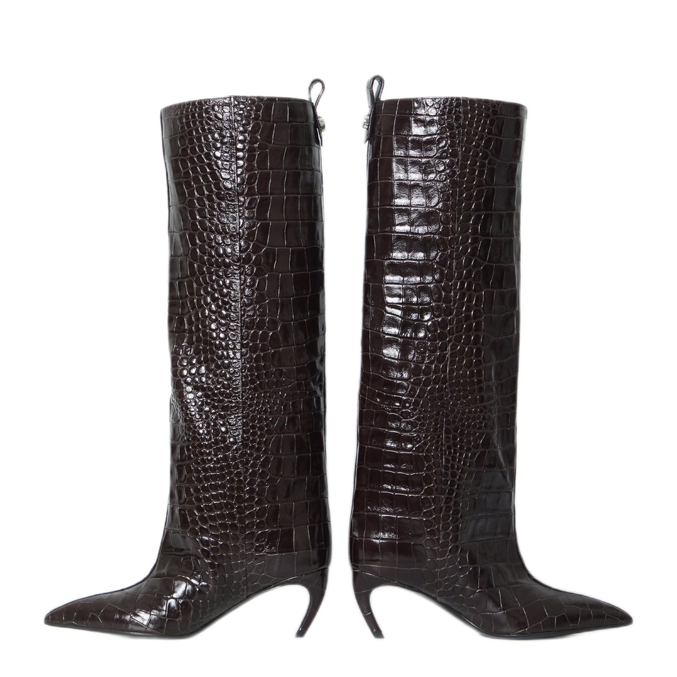 MAYFEYR - The Attico - Lea Dark Brown Boots - 261WSH00879155PR204