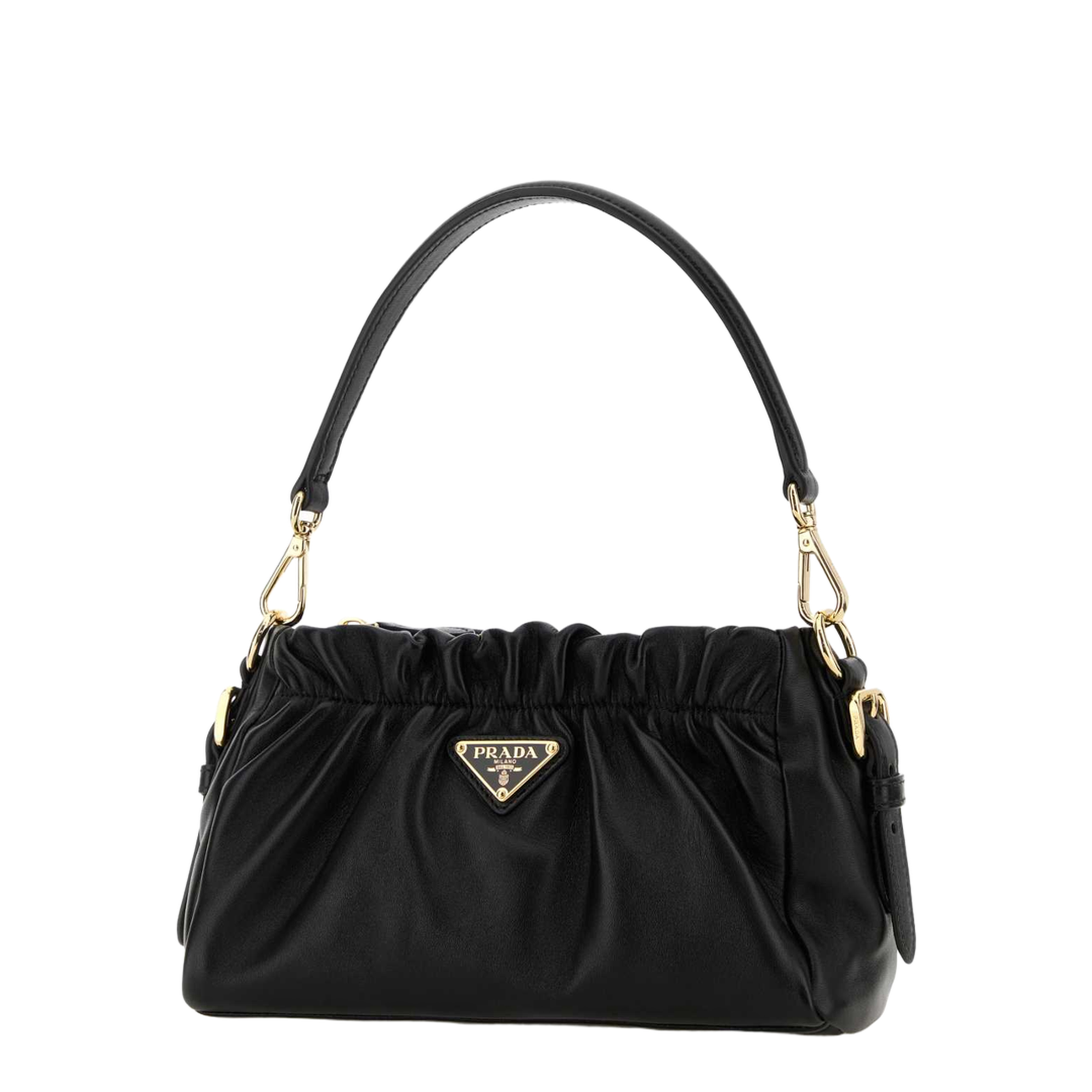 Black Nappa Leather Handbag