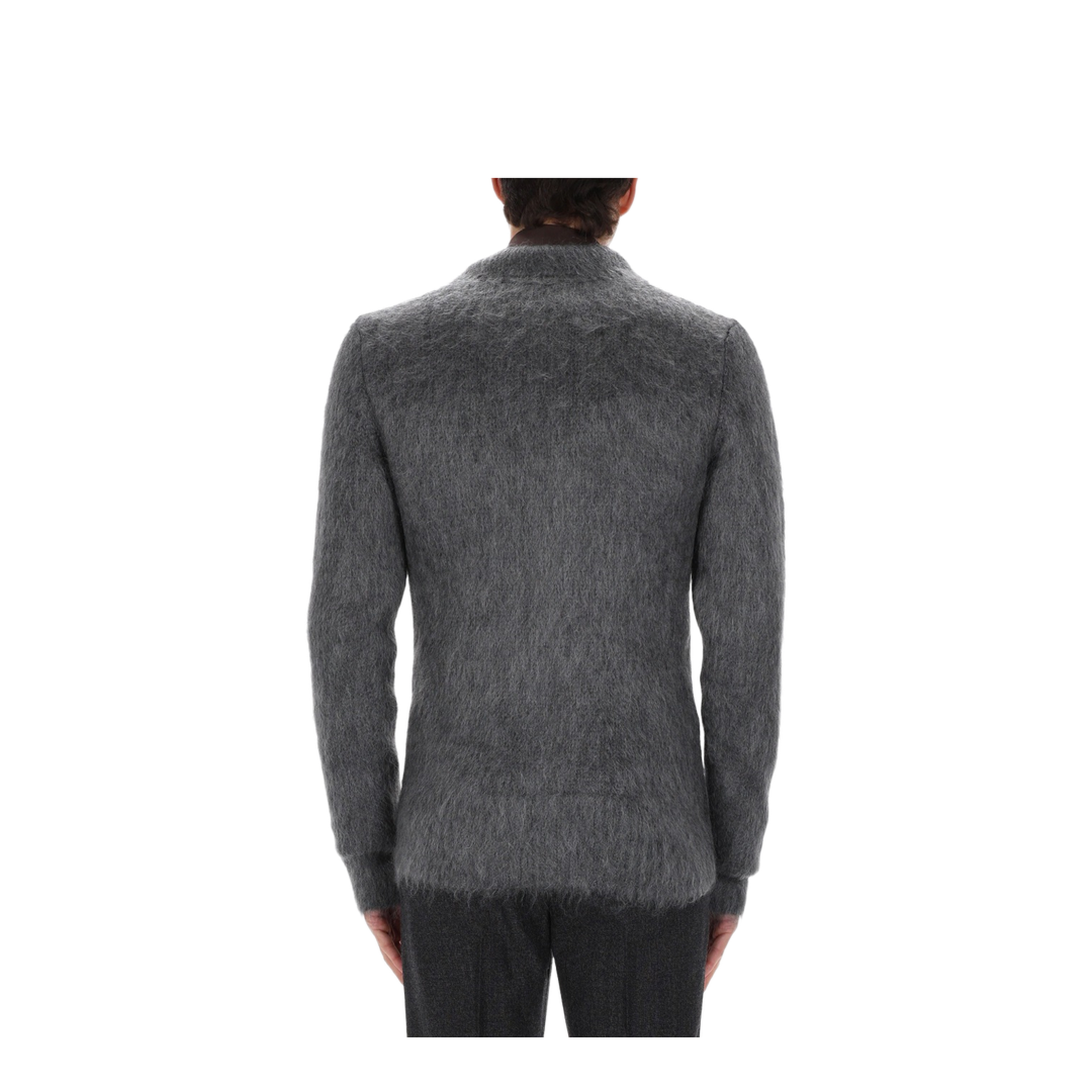 Brushed Wool Cardigan