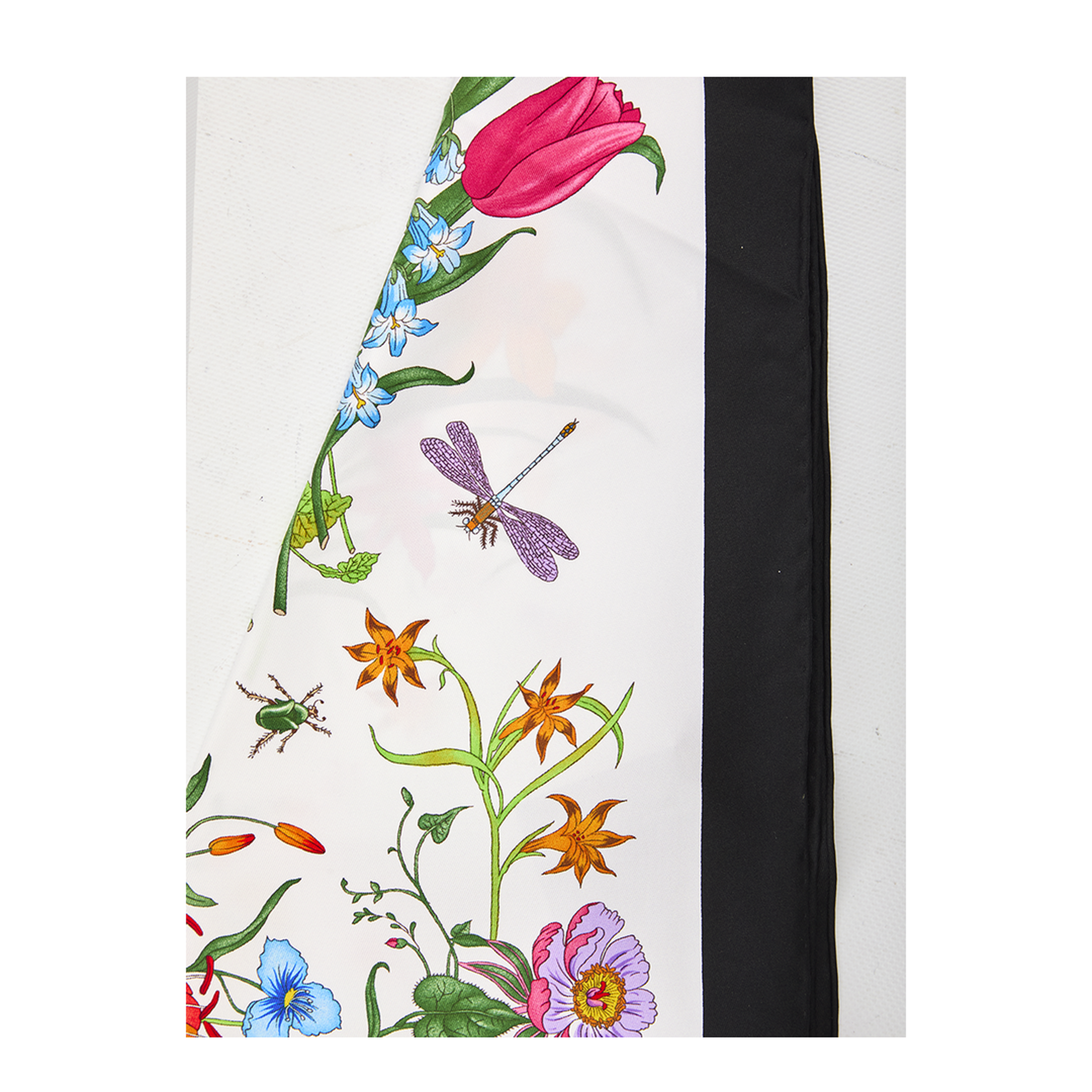 Diamond Silk Twill Scarf