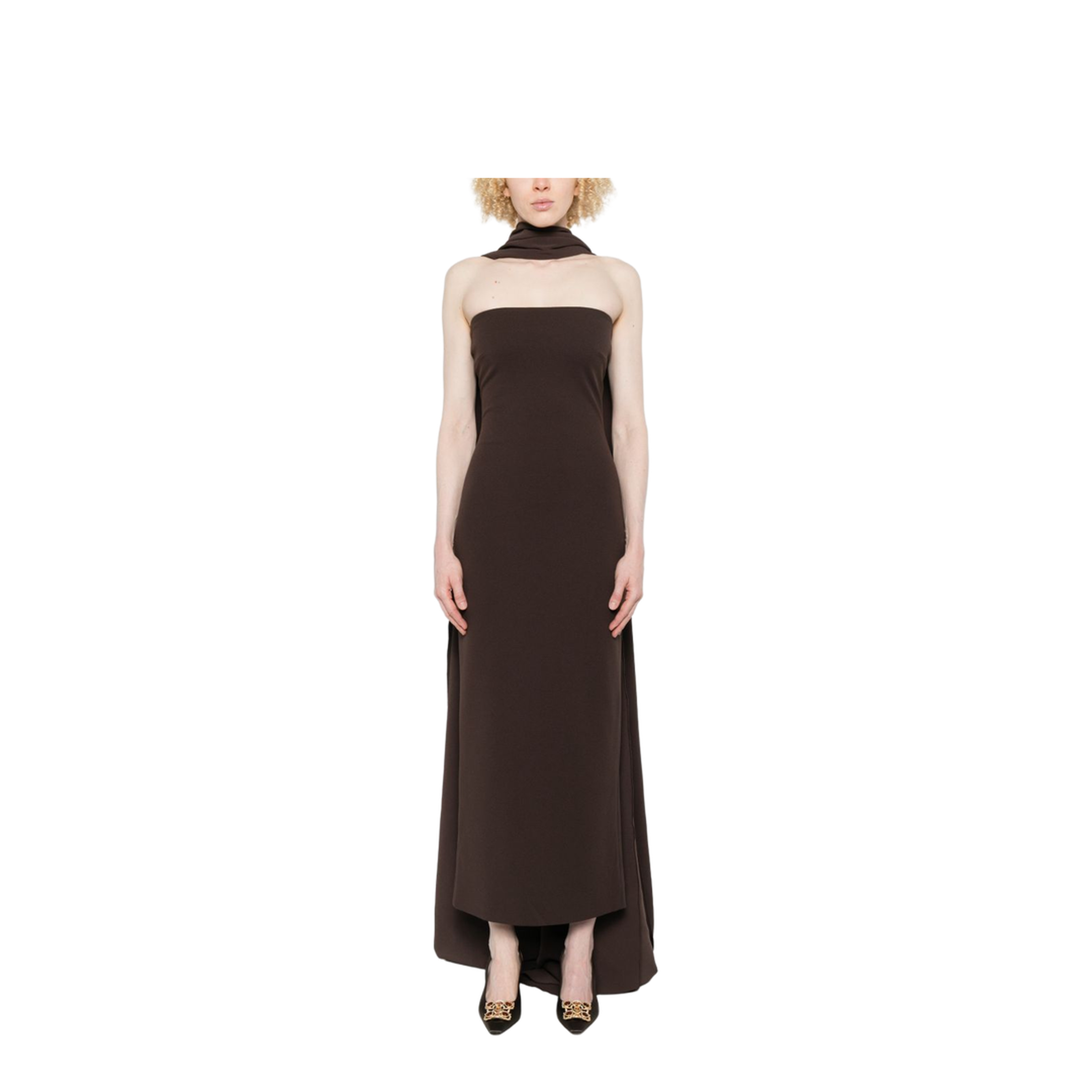 MAYFEYR - Solace London - Dresses Brown - OS47049CHESNUT