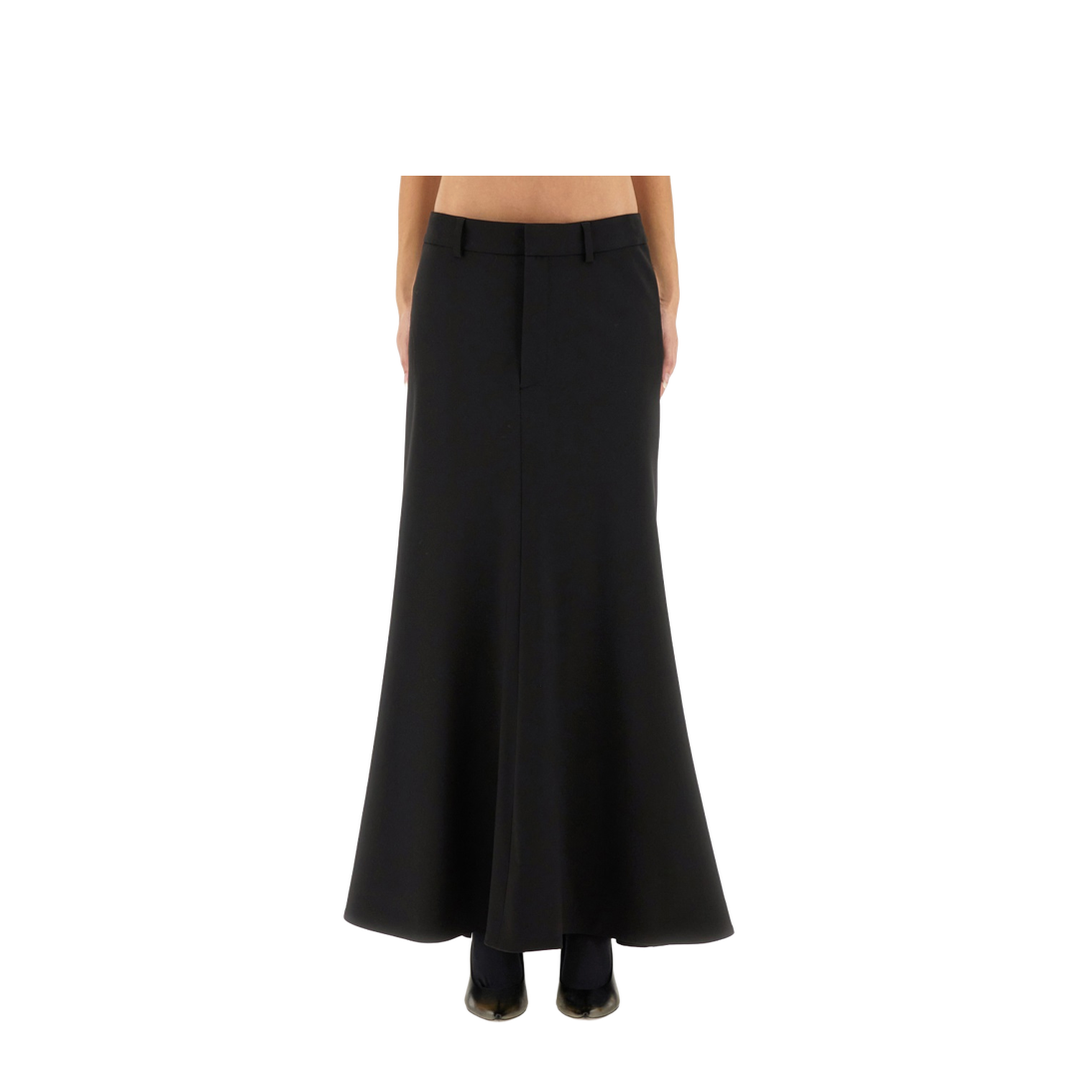 Godet Long Skirt