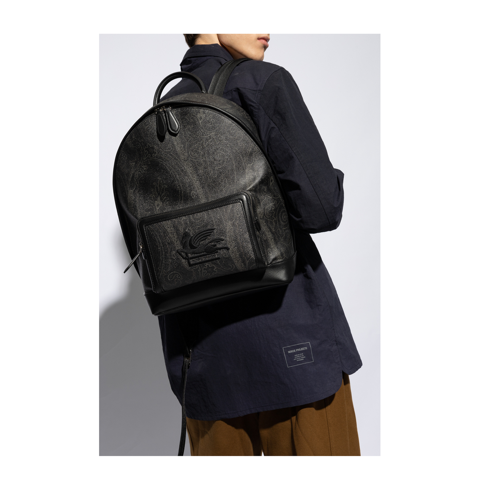 Arnica Backpack With Pegaso Detail