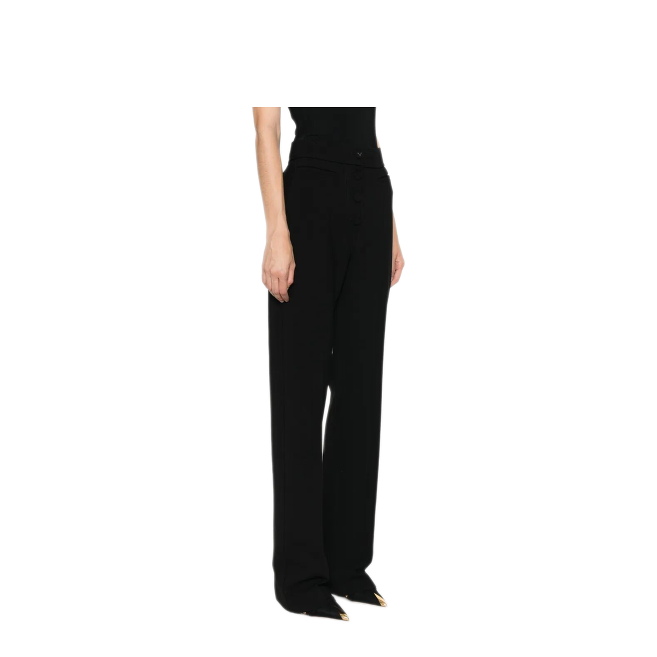 MAYFEYR - Valentino - Straight-Leg Wool Trousers - BRB7C2A9K0NO