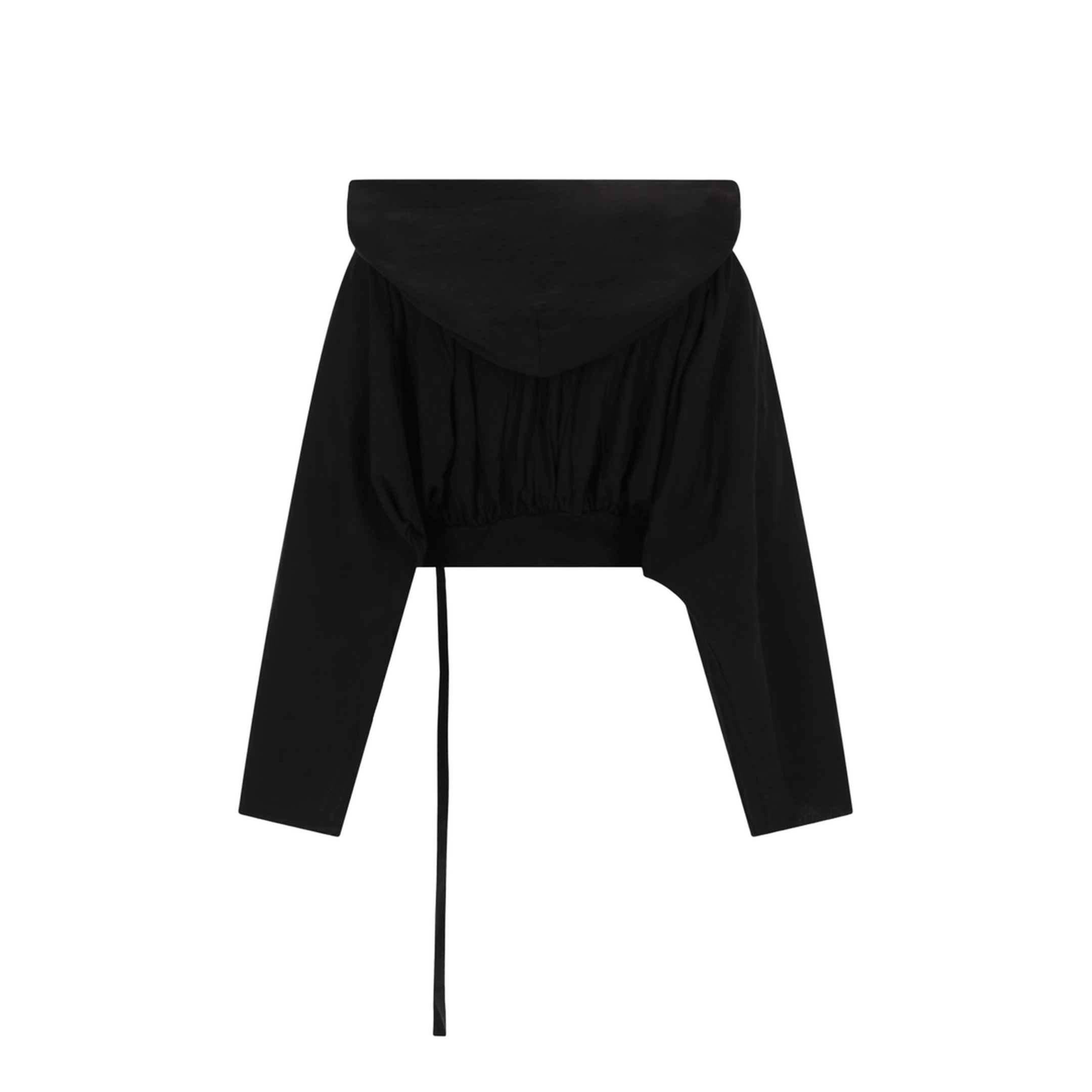 Cropped Hooded T-Shirt