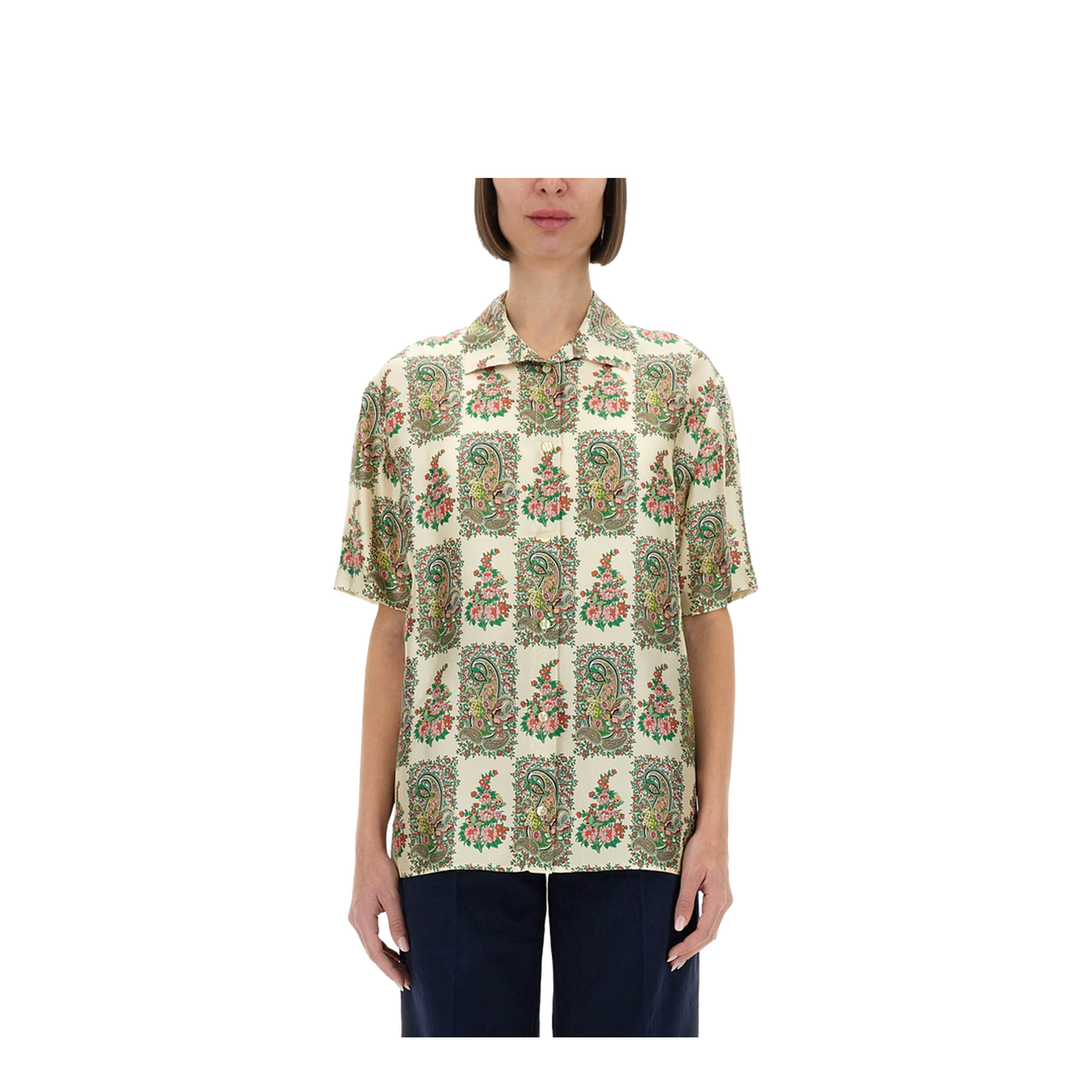 Silk Shirt Multicolor