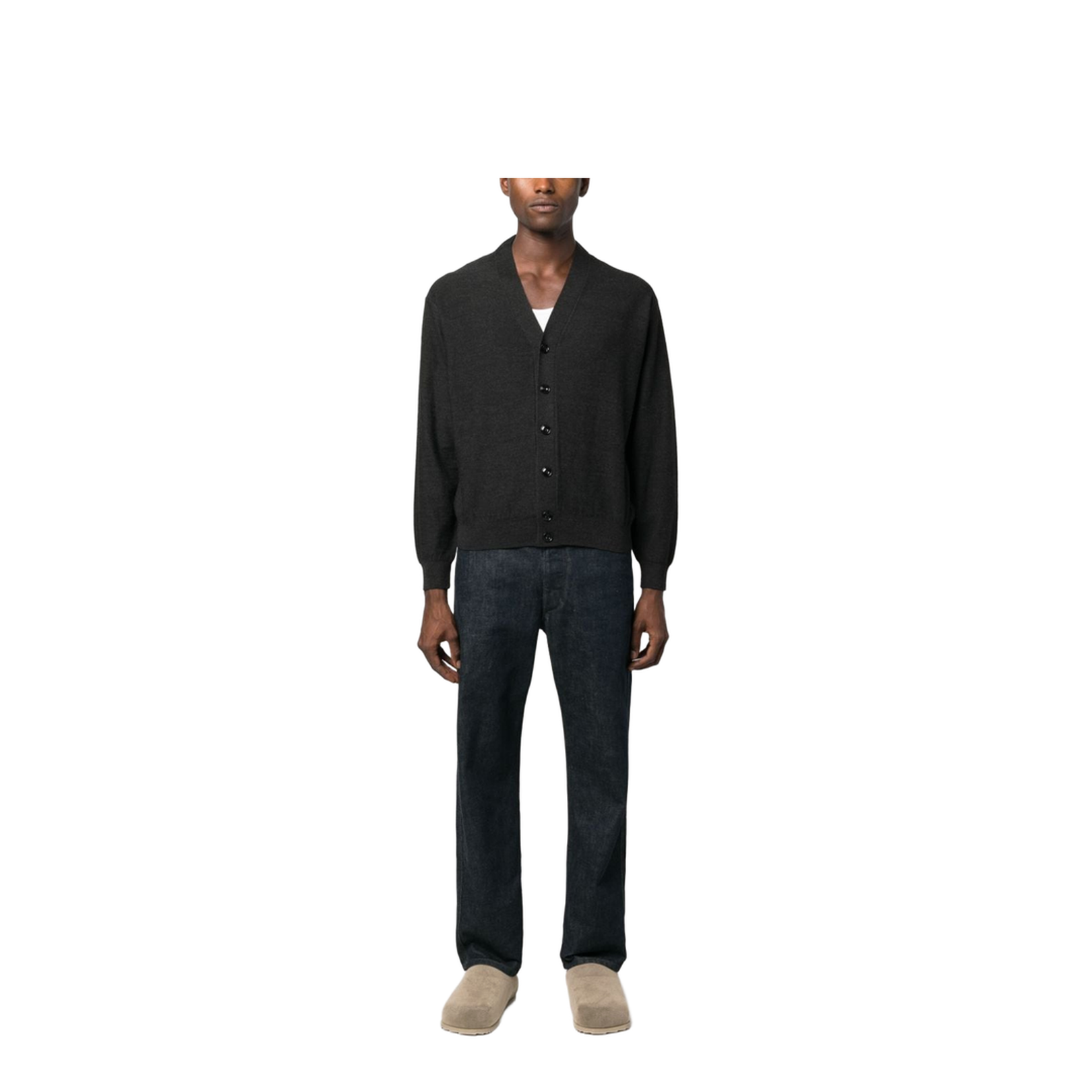 Wool V-Necked Cardigan