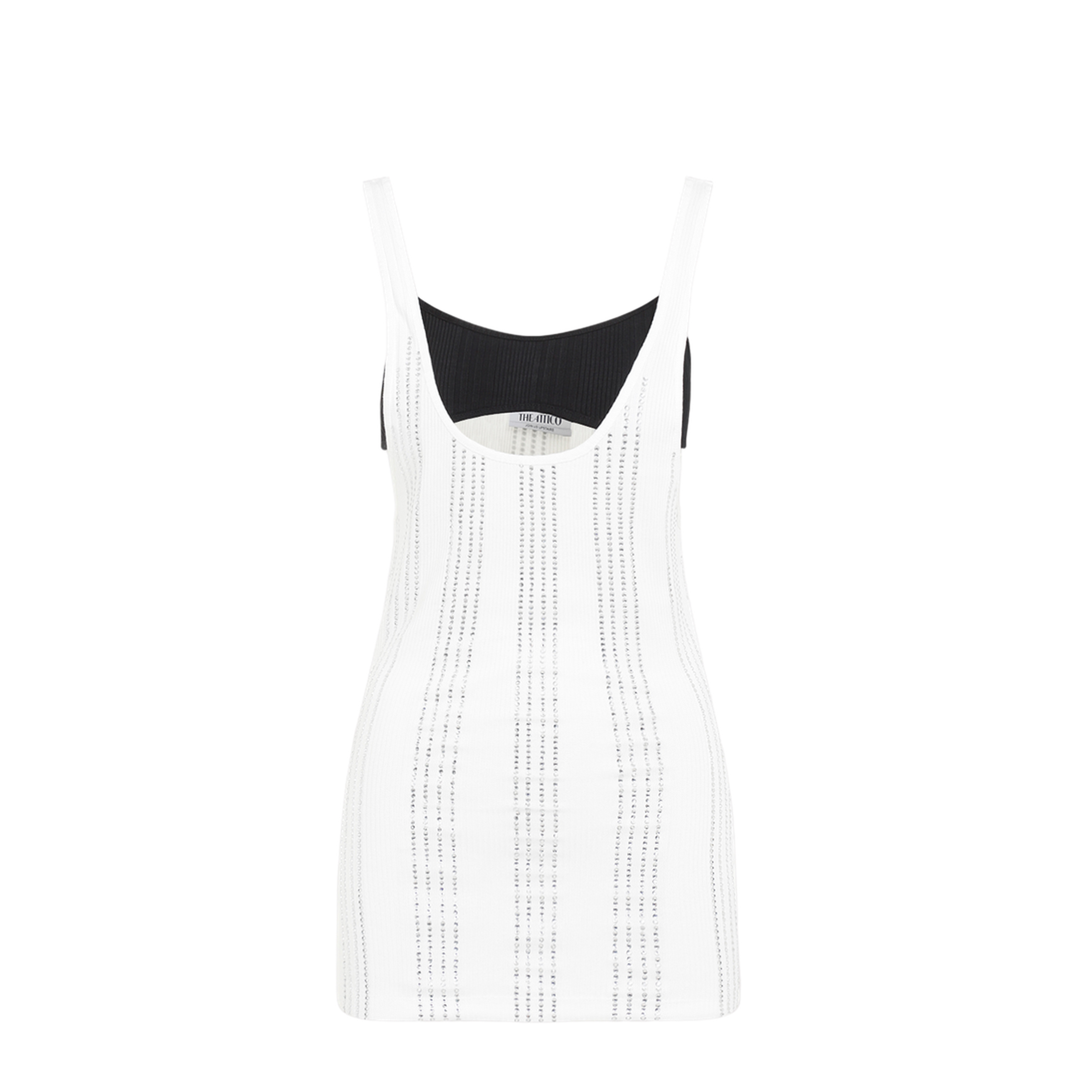 MAYFEYR - The Attico - Flat Ribbed Jersey Tank Top - 247WCT322J048T