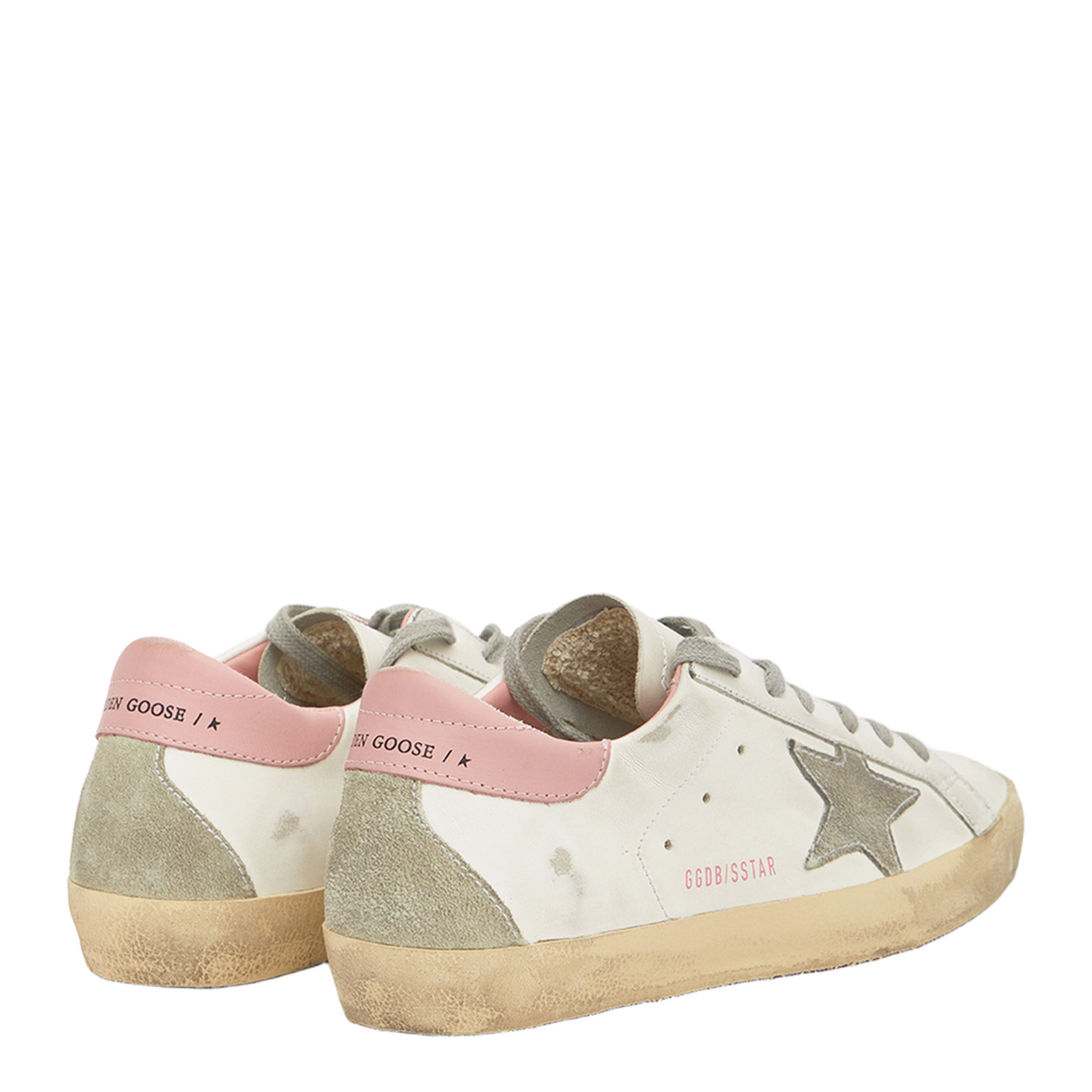 Superstar Pinktab Suede Star Sneakers