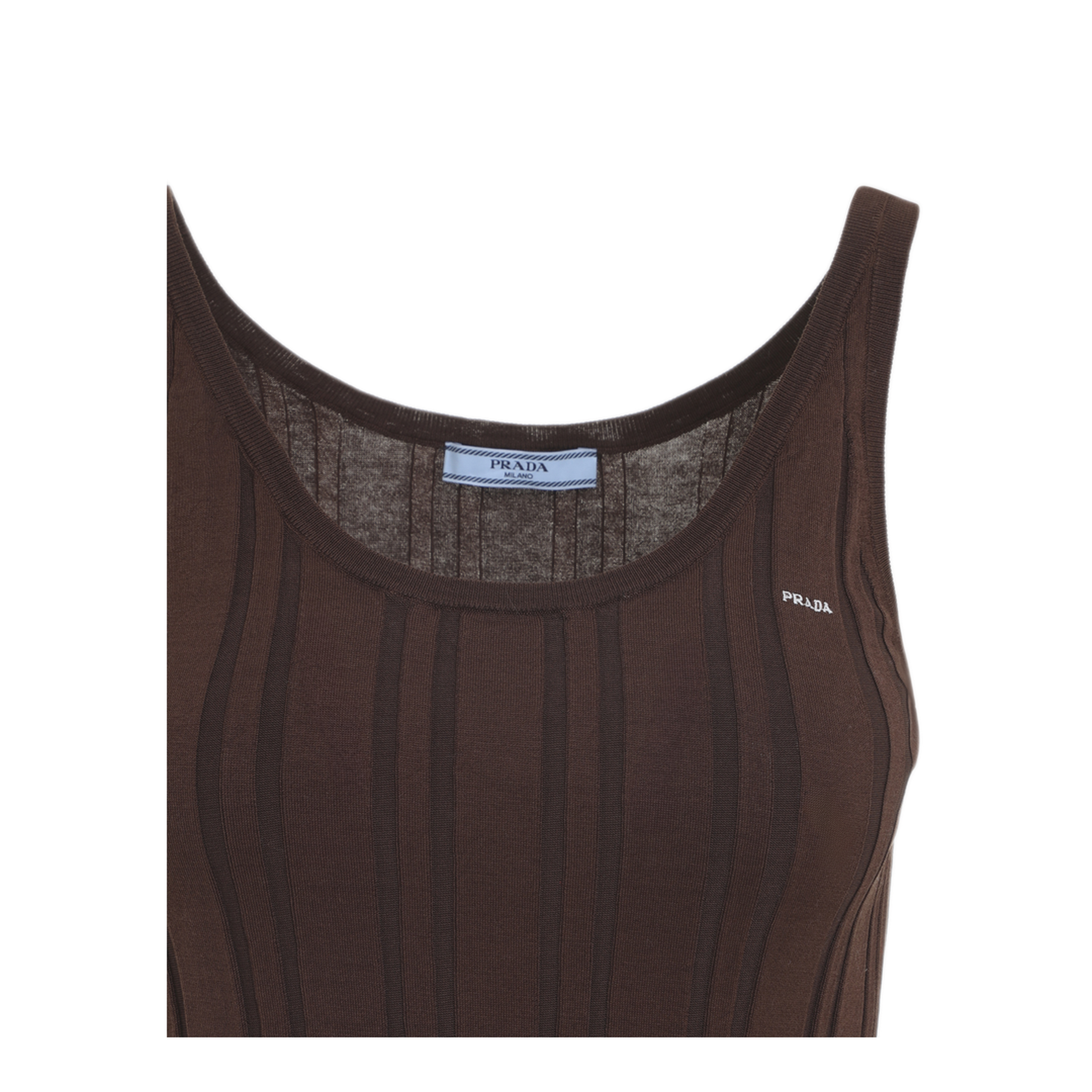 MAYFEYR - Prada - Ribbed Knit Tank Top - P29C31SOOO17WKF0005
