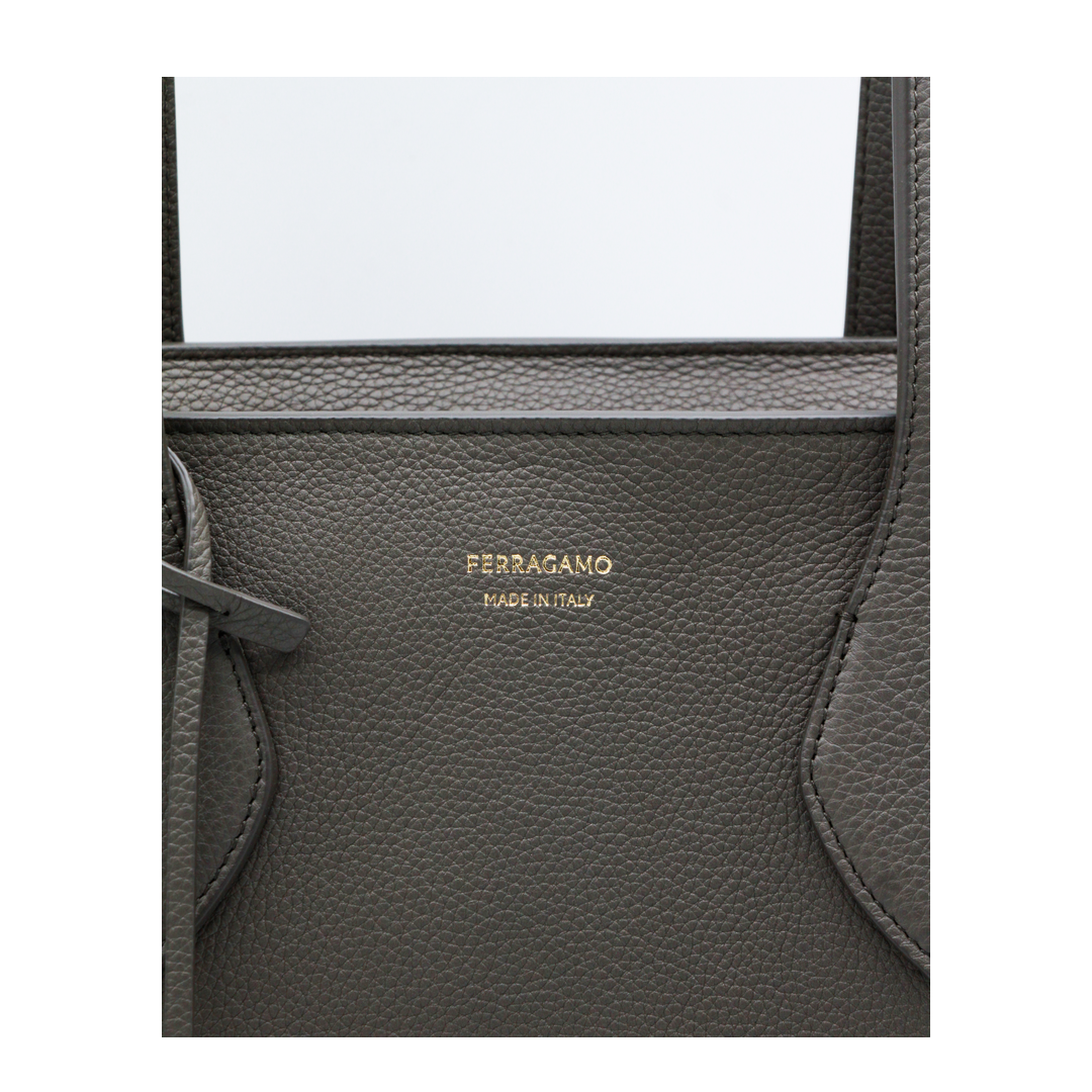 Star Tote Small Calfskin Tote - Black