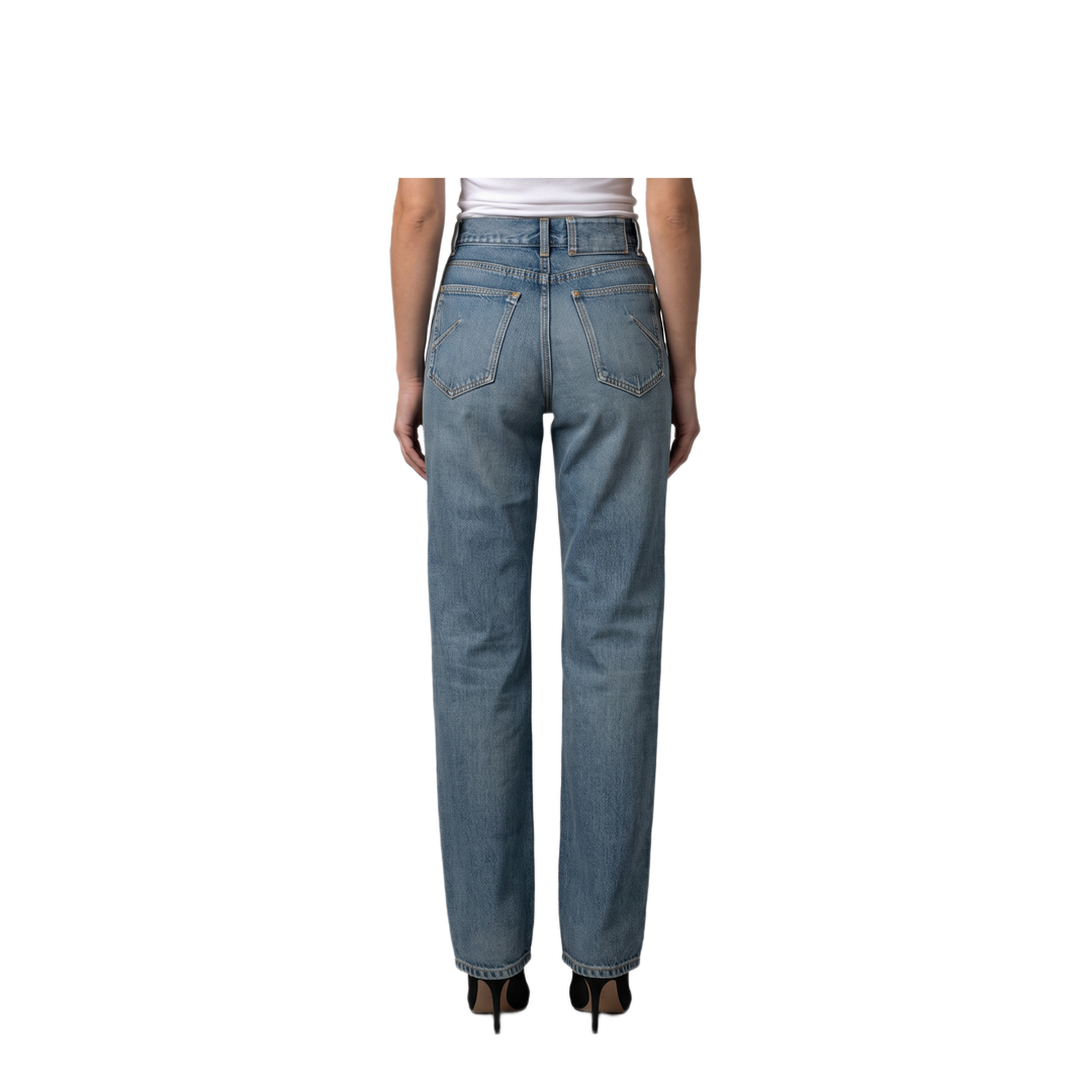 MAYFEYR - Alaia - Straight-Leg Denim Jeans - AA9P1274D023CA20