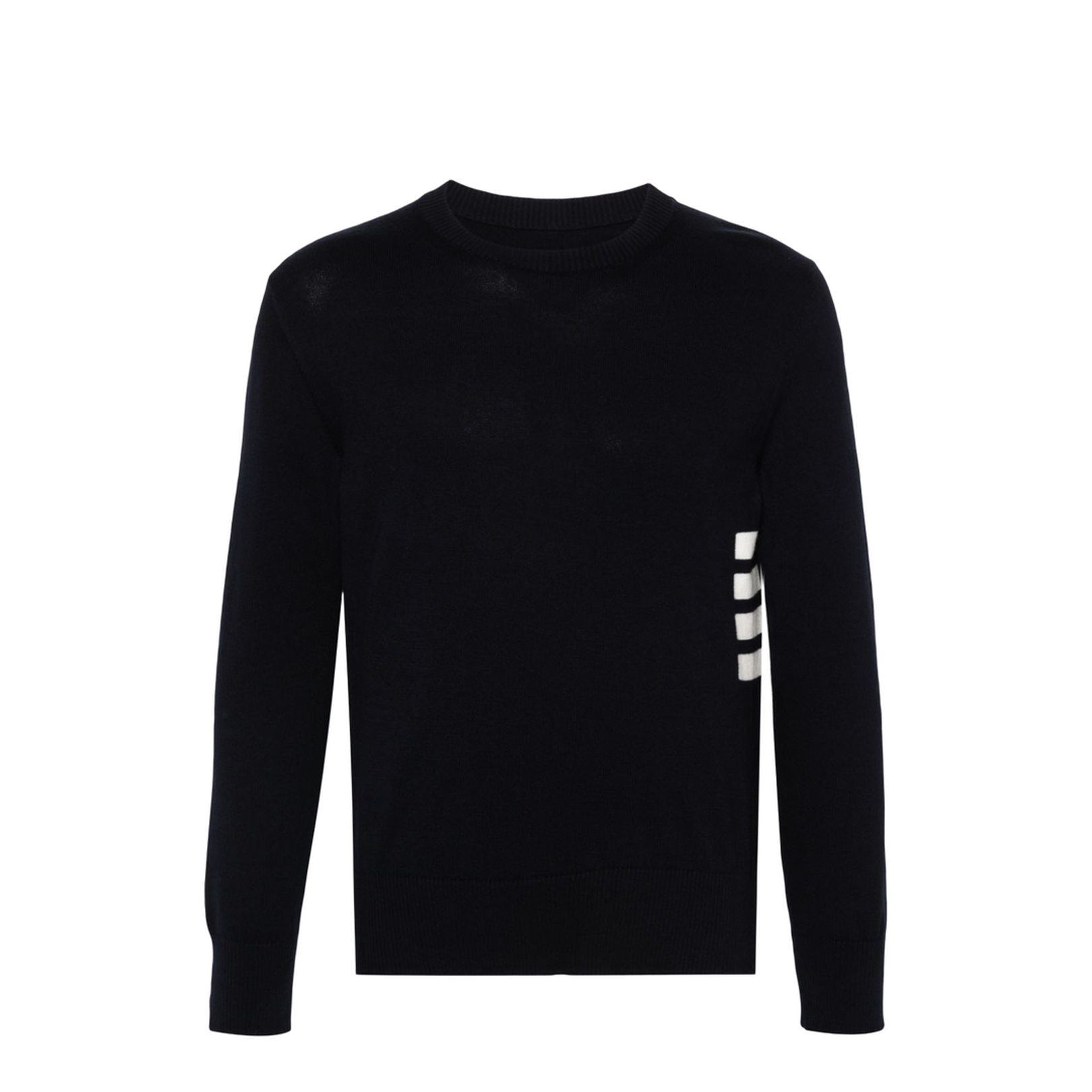 Jersey Stitch Relaxed Crew Neck Knit