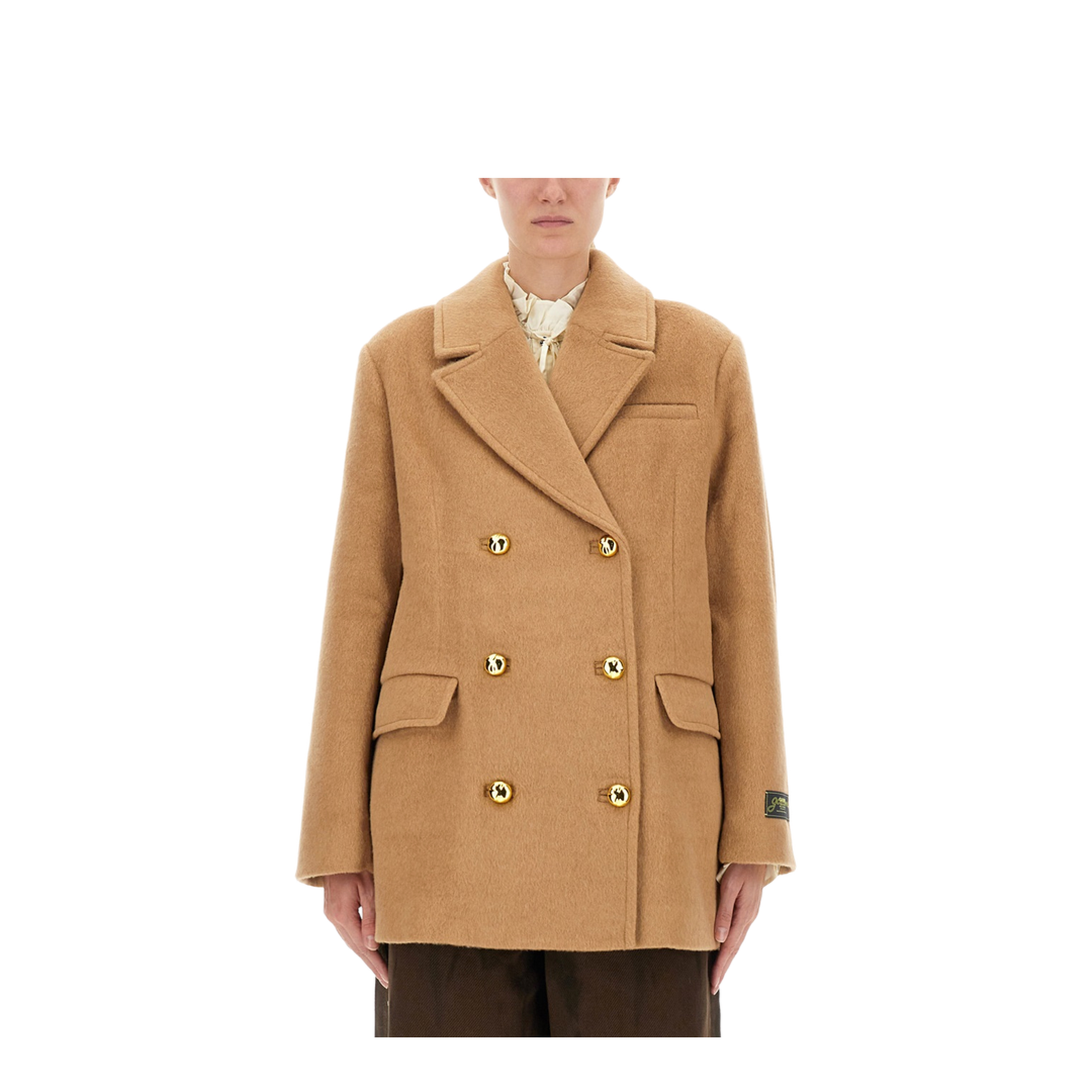 Double-Breasted Wool Blazer