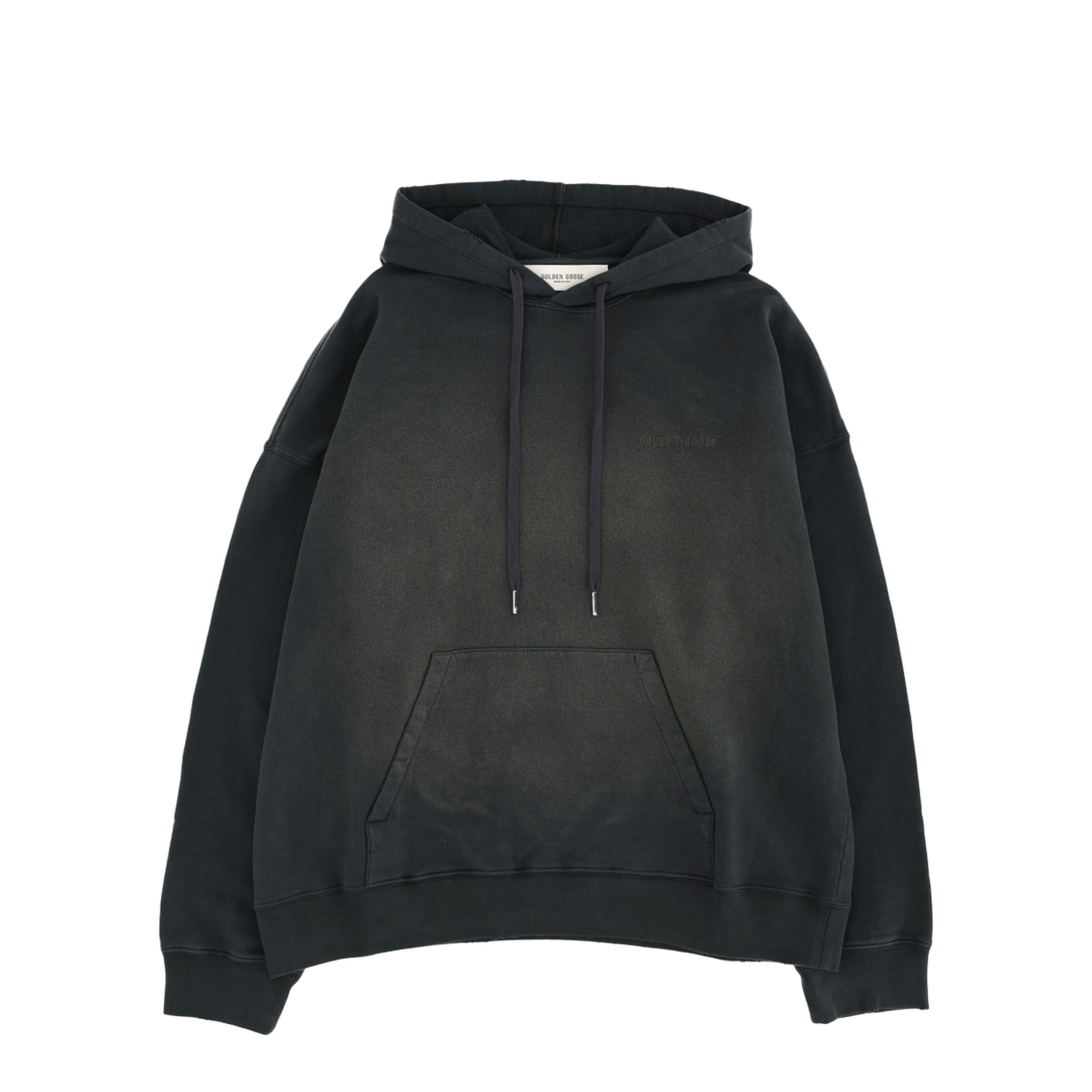 Sweatshirt with Bleached Effect