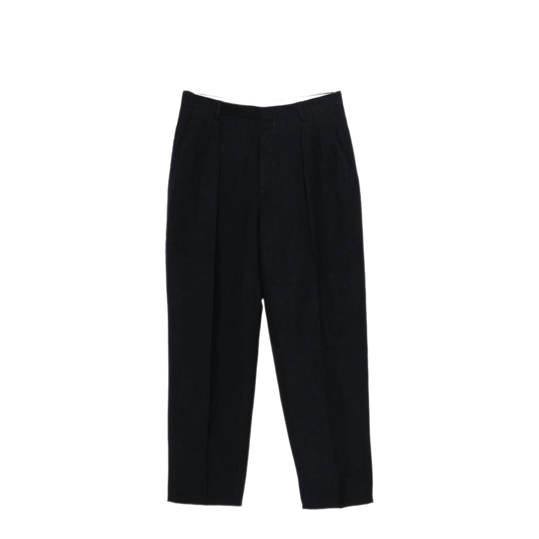 MAYFEYR - CELLAR DOOR - Lucio Linen Blend Pleated Trousers - 110532W11769