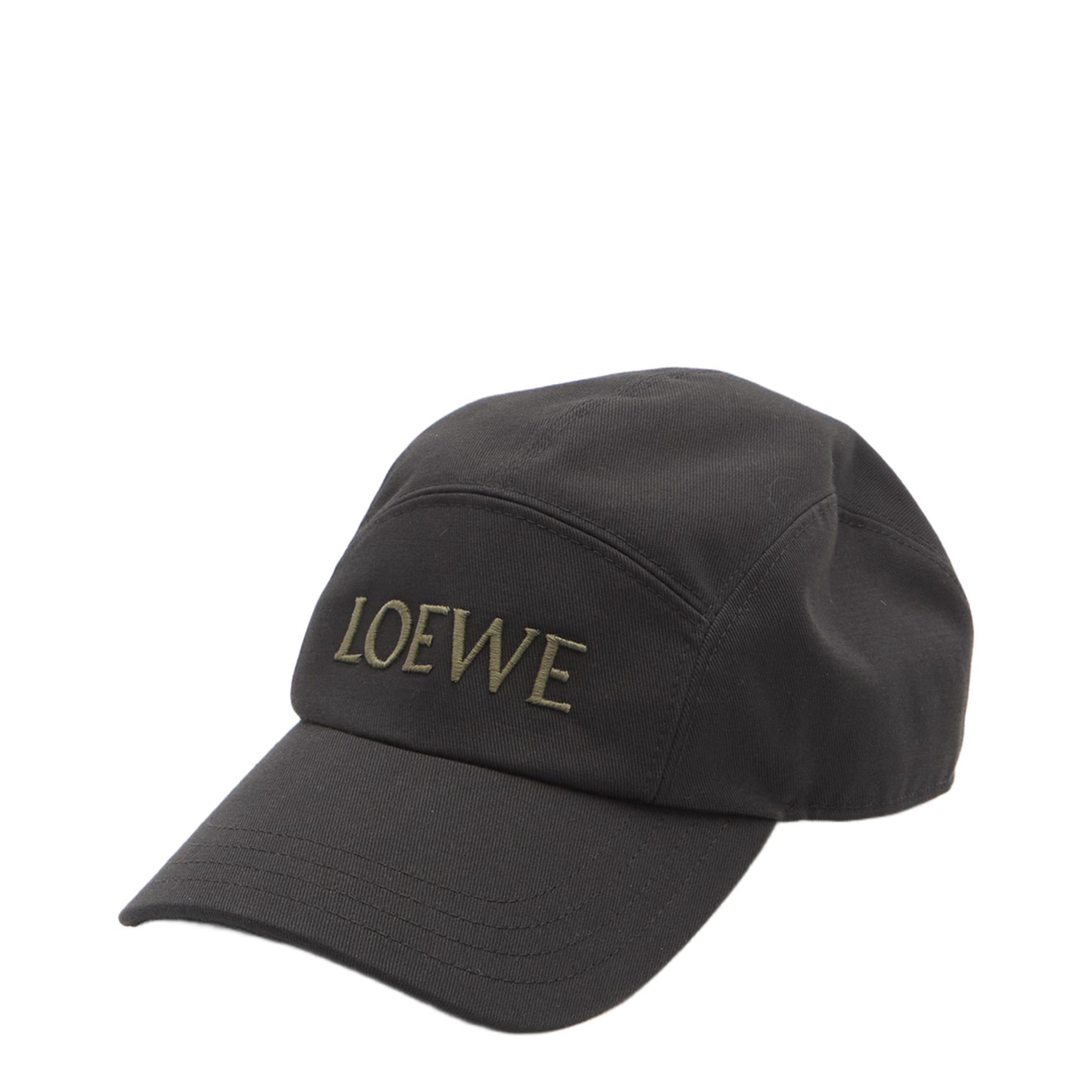 Camp Cap in Cotton Black