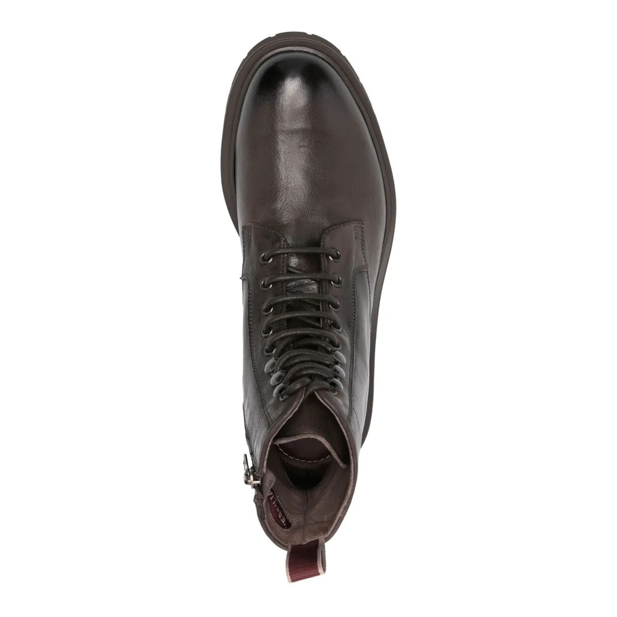 MAYFEYR - STURLINI - Volga Lace Up Leather Boots - AR56001CHOCOLAT
