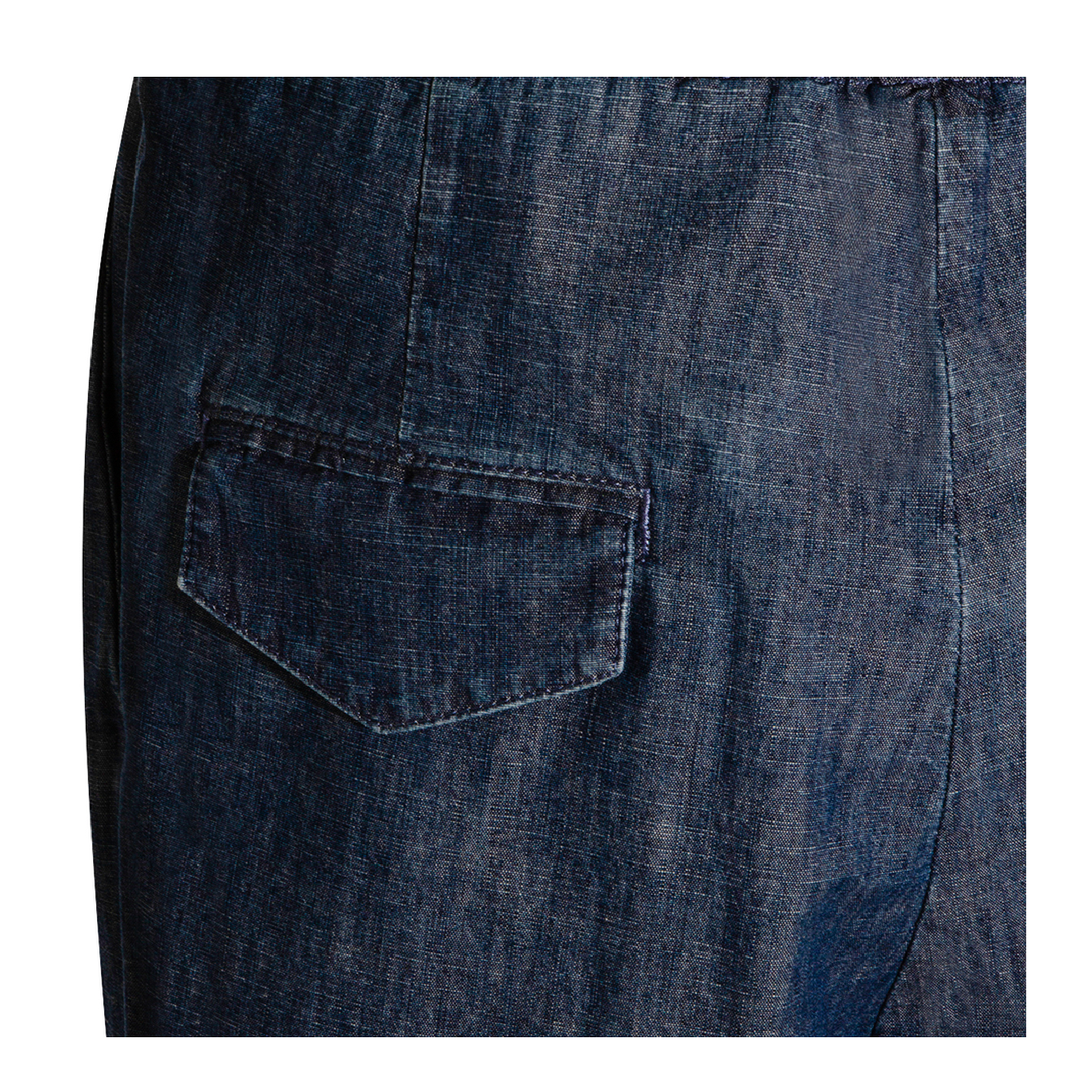 Cotton Wide-Leg Trousers