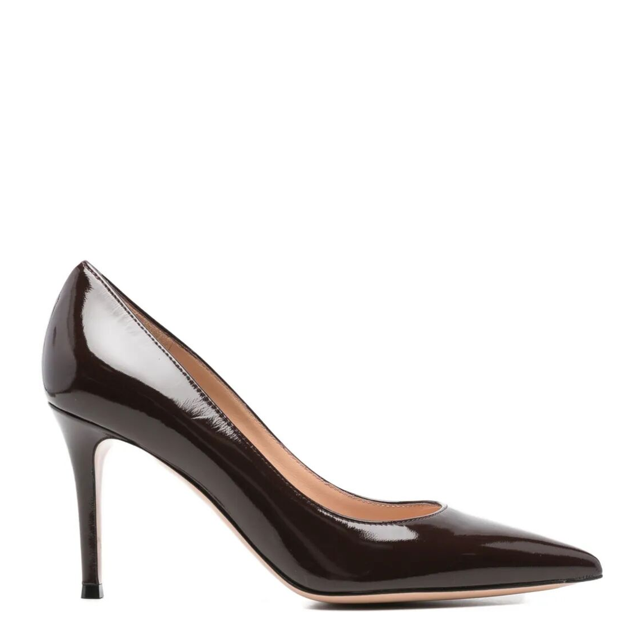 MAYFEYR - Gianvito Rossi - Glossy Nappa Leather Pumps - G2458085RICNUI