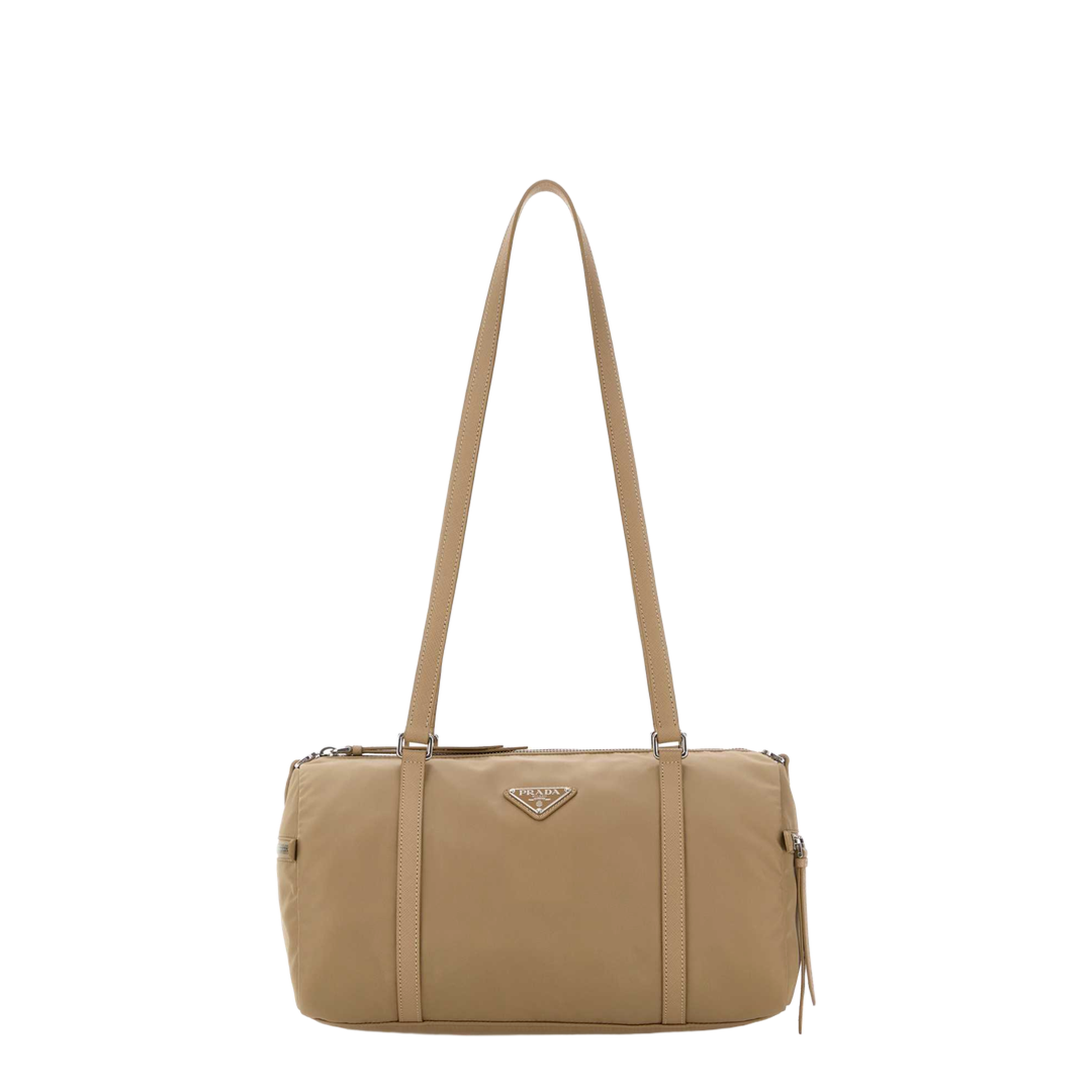 MAYFEYR - Prada - Beige Re-Nylon Large Shoulder Bag - 1BB154VMOMR064F0Y8C