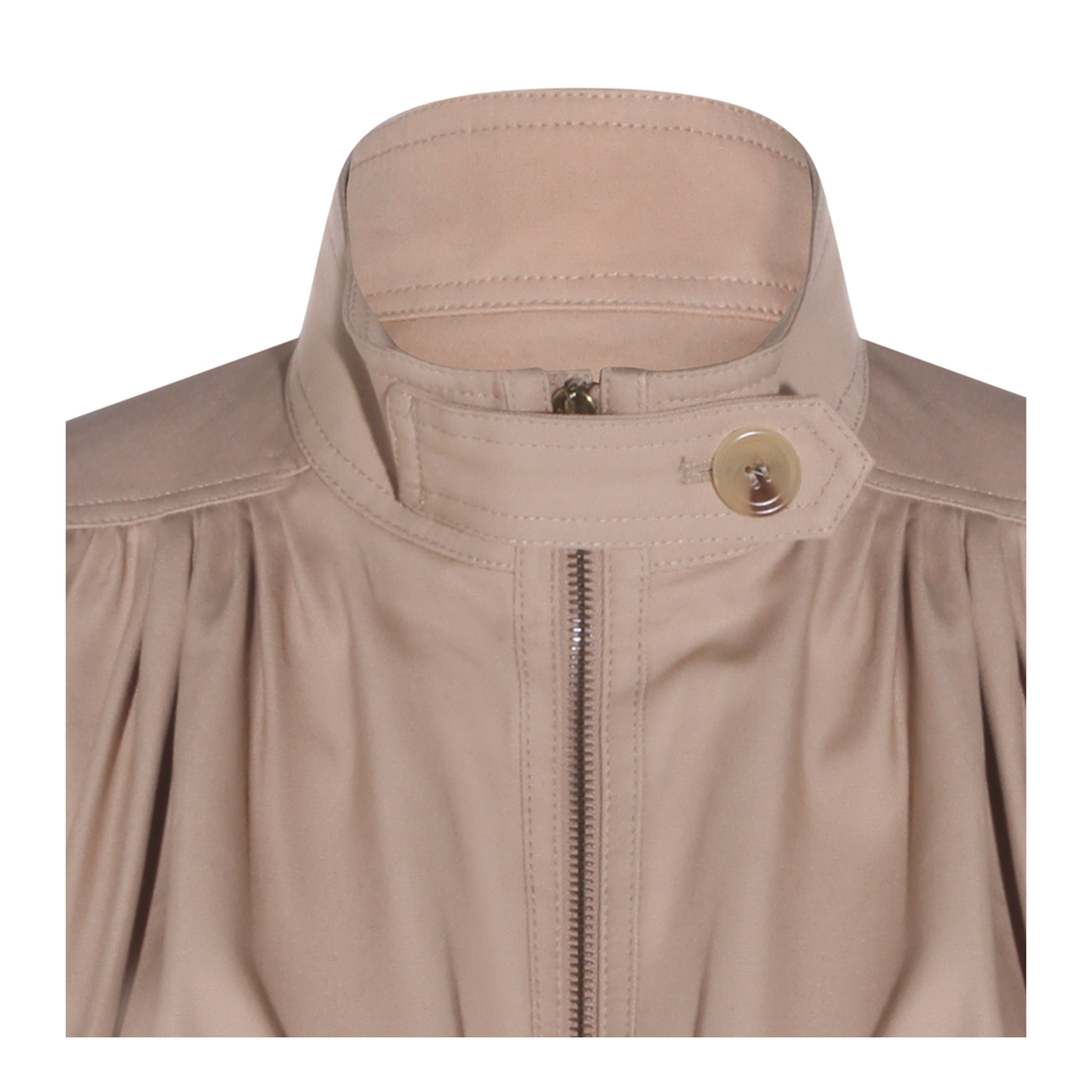 Curled Boule Cotton Jacket
