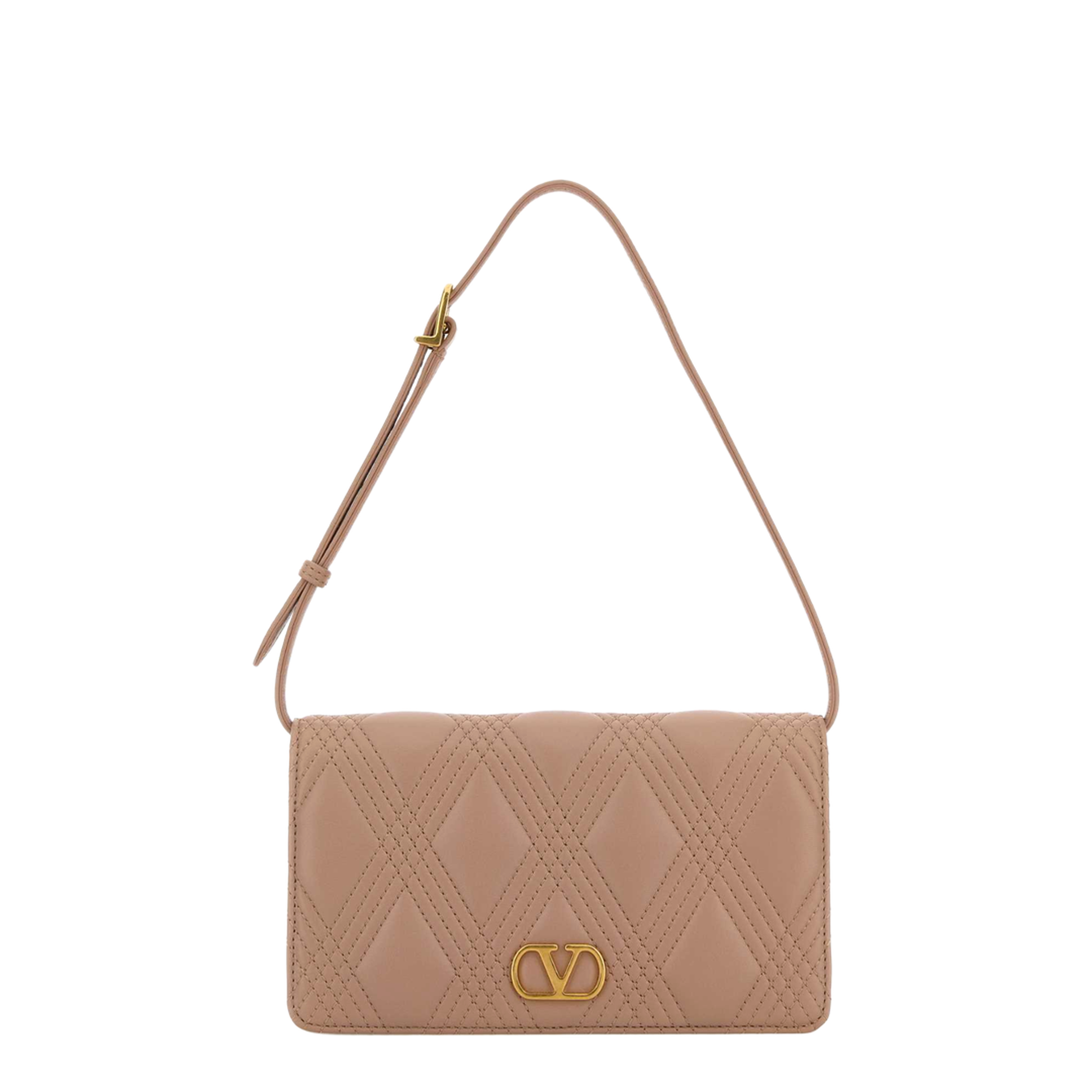 Quiltie 67 Mini Shoulder Bag - Rose Cannelle