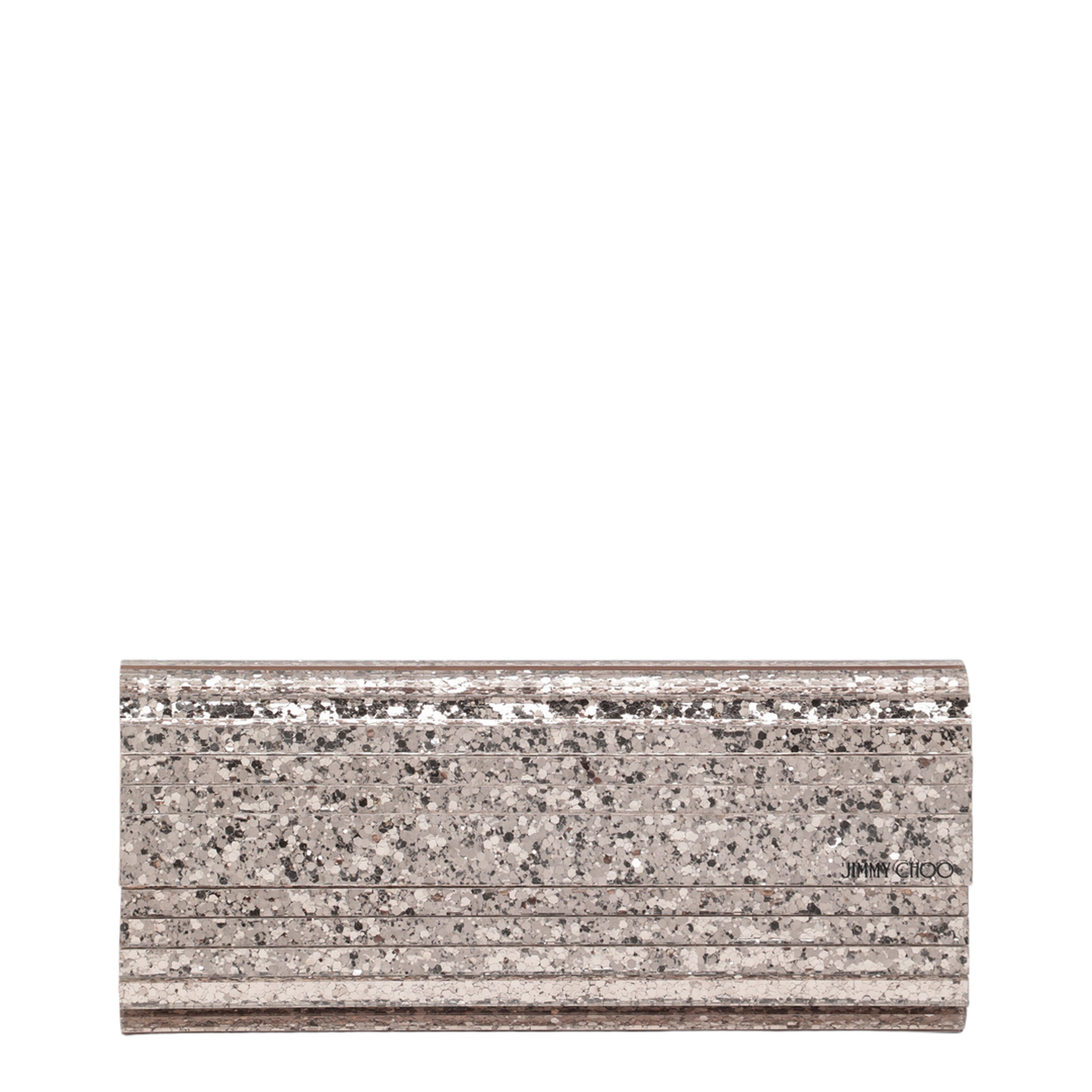 MAYFEYR - Jimmy Choo - Pink Sweetie Glitter Fabric Clutch - SWEETIEWIC110323