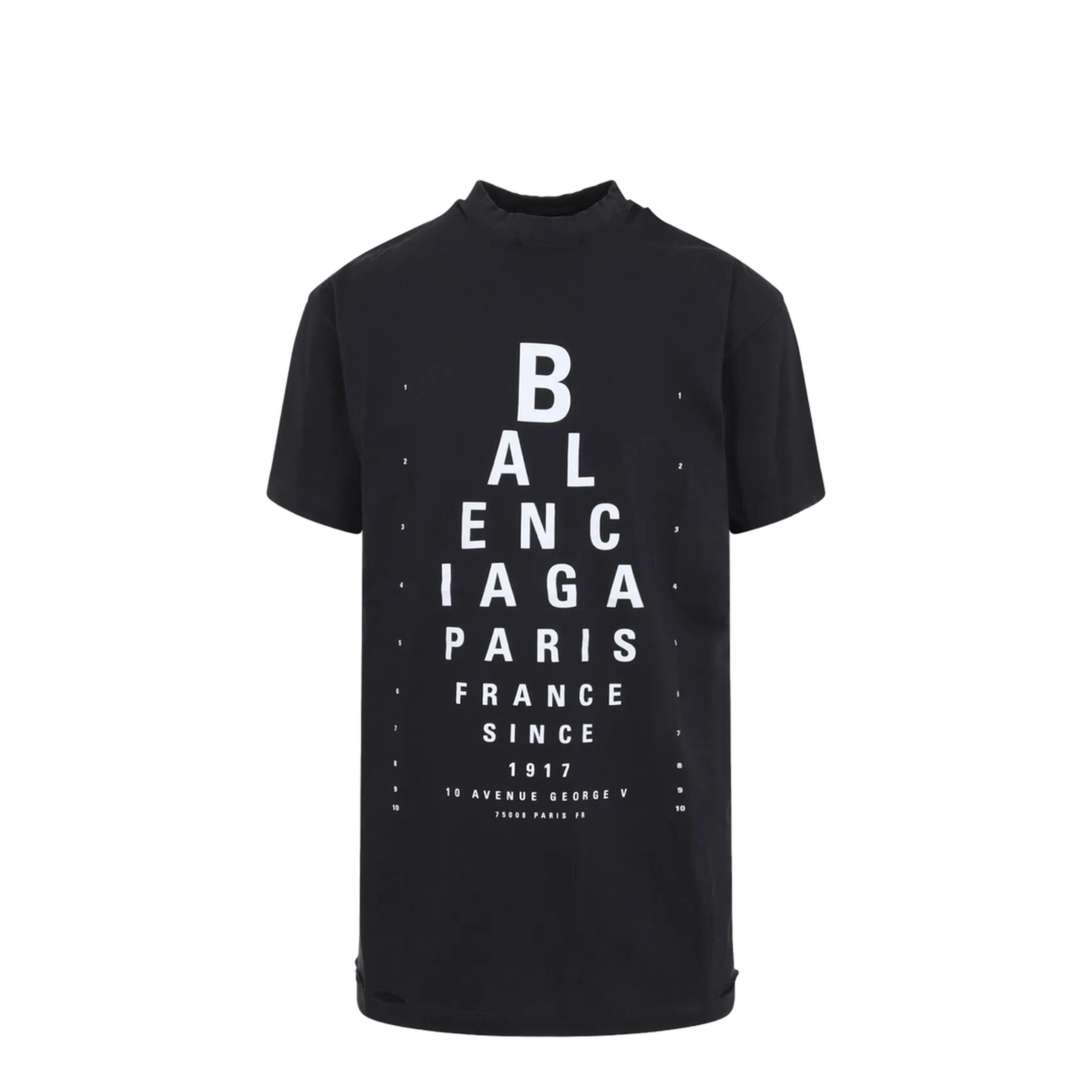 MAYFEYR - Balenciaga - Optical Artwork Oversized T-Shirt - 811688TRVU6