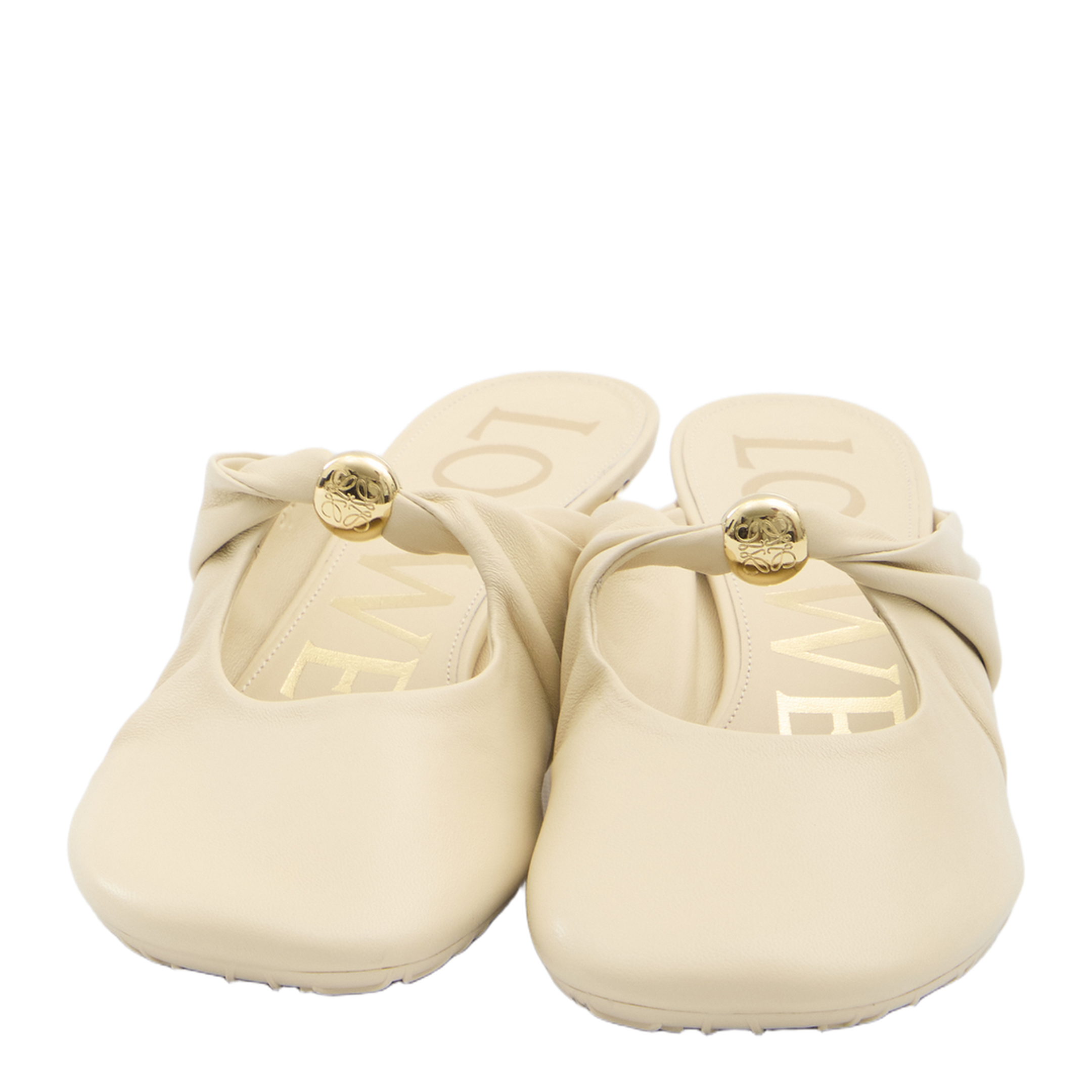 Pebble Mules in Nappa Leather