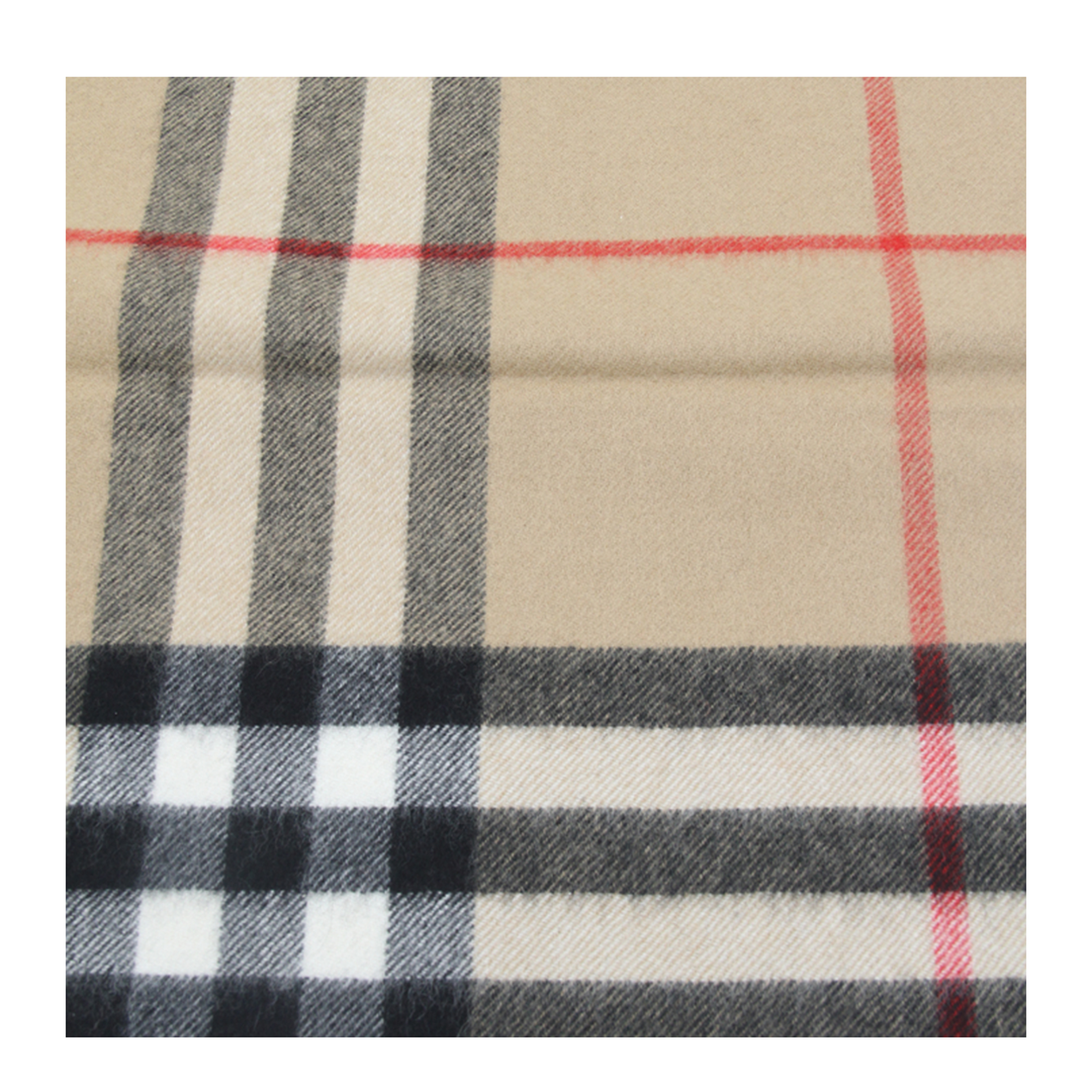 Cashmere Check Scarf