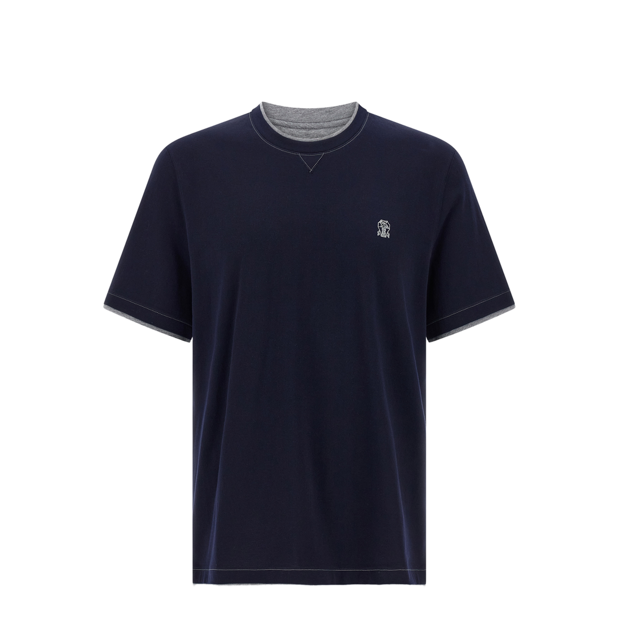 Logo Cotton T-Shirt Black